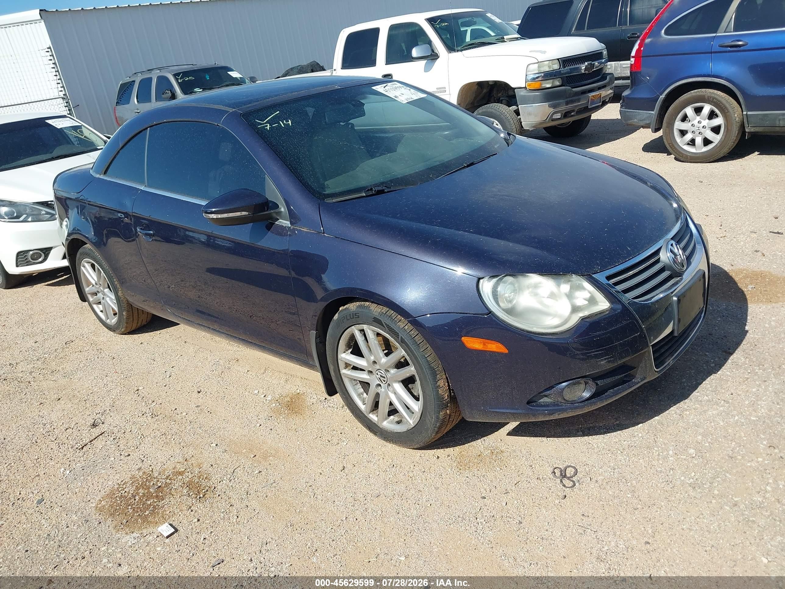 2009 Volkswagen Eos Lux, VIN WVWFA71F49V021064 — Normal wear