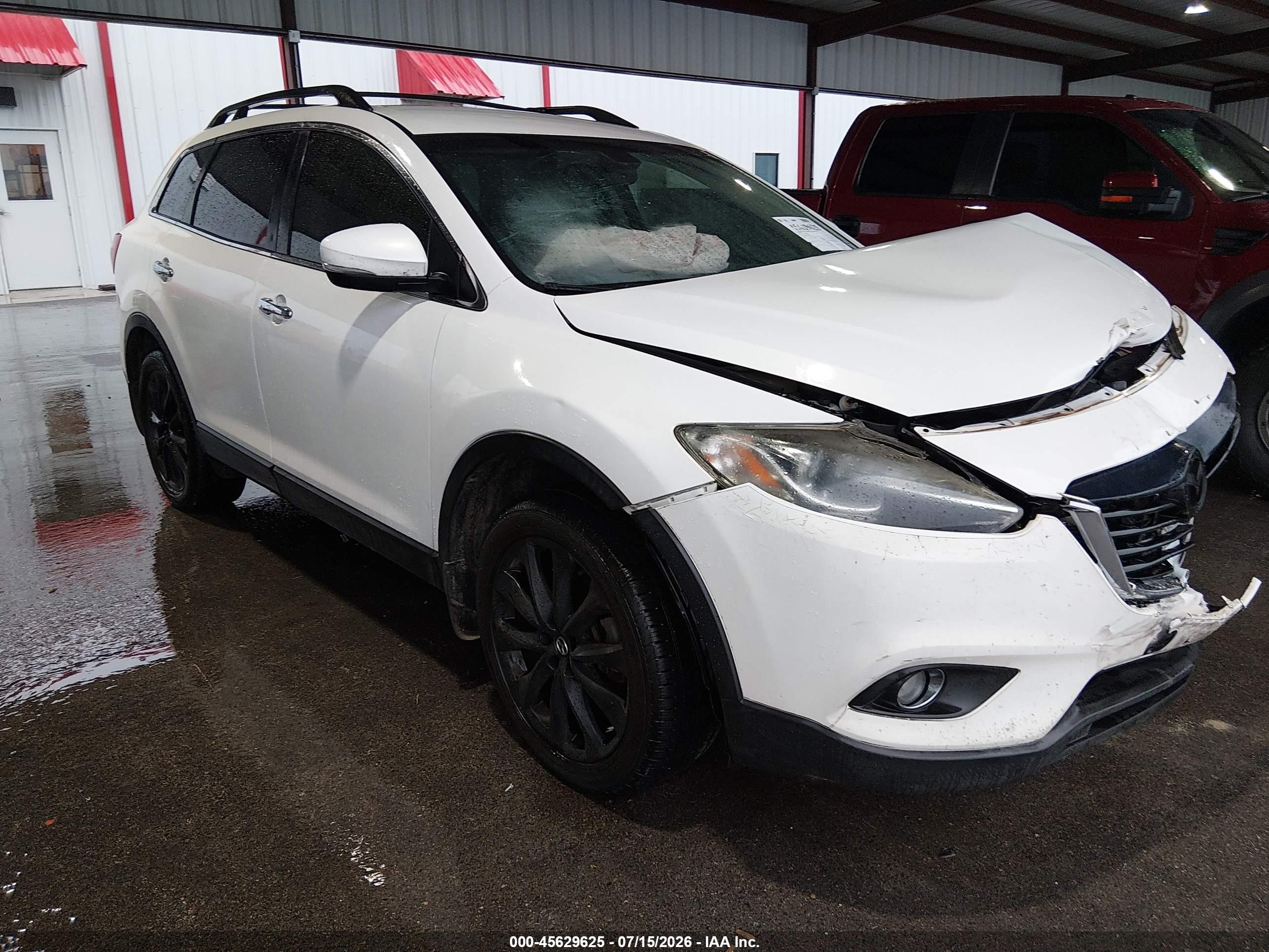 2014 Mazda CX-9 Grand Touring, VIN JM3TB3DA2E0426699 — Front end