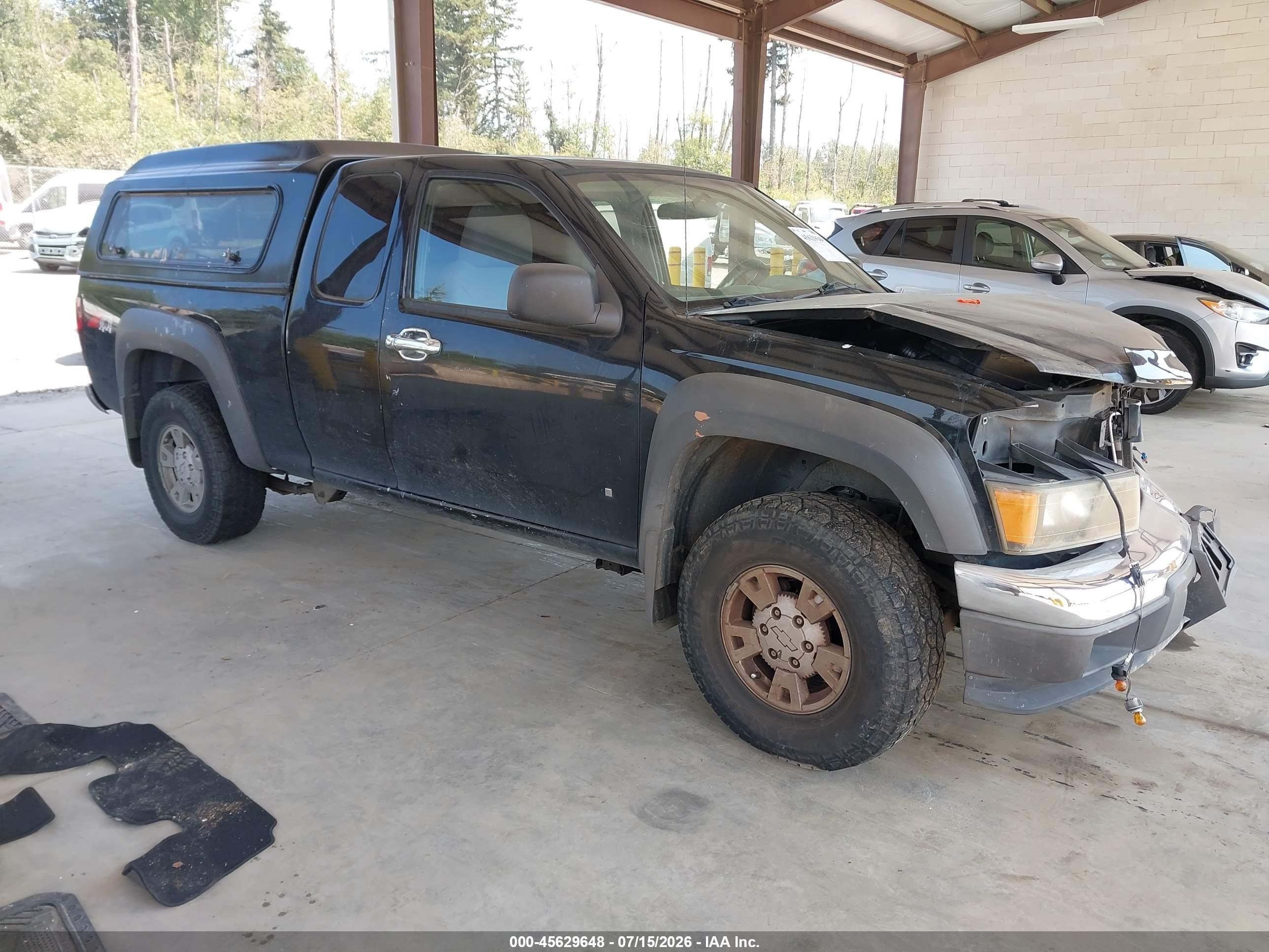 2006 Chevrolet Colorado 3LT, VIN 1GCDT196868310249 — Front end