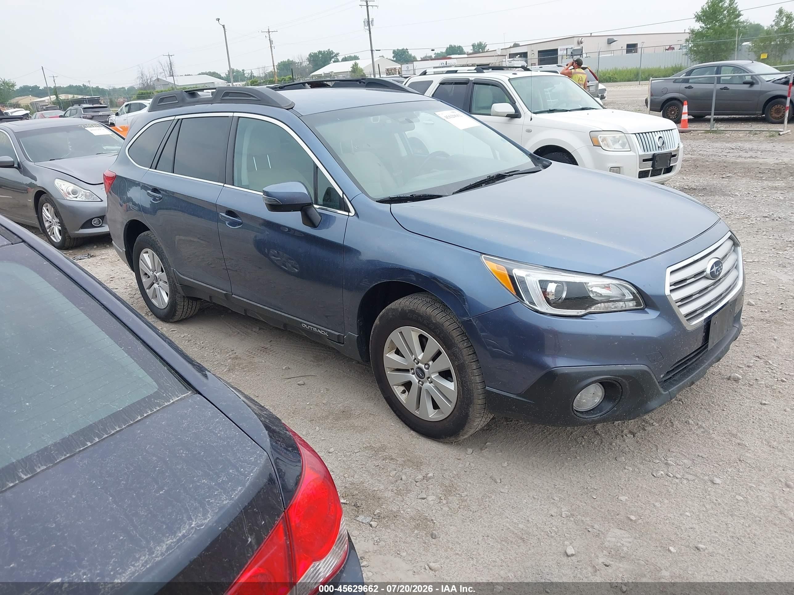 2016 Subaru Outback Premium, VIN 4S4BSBFC4G3266397 — Hail