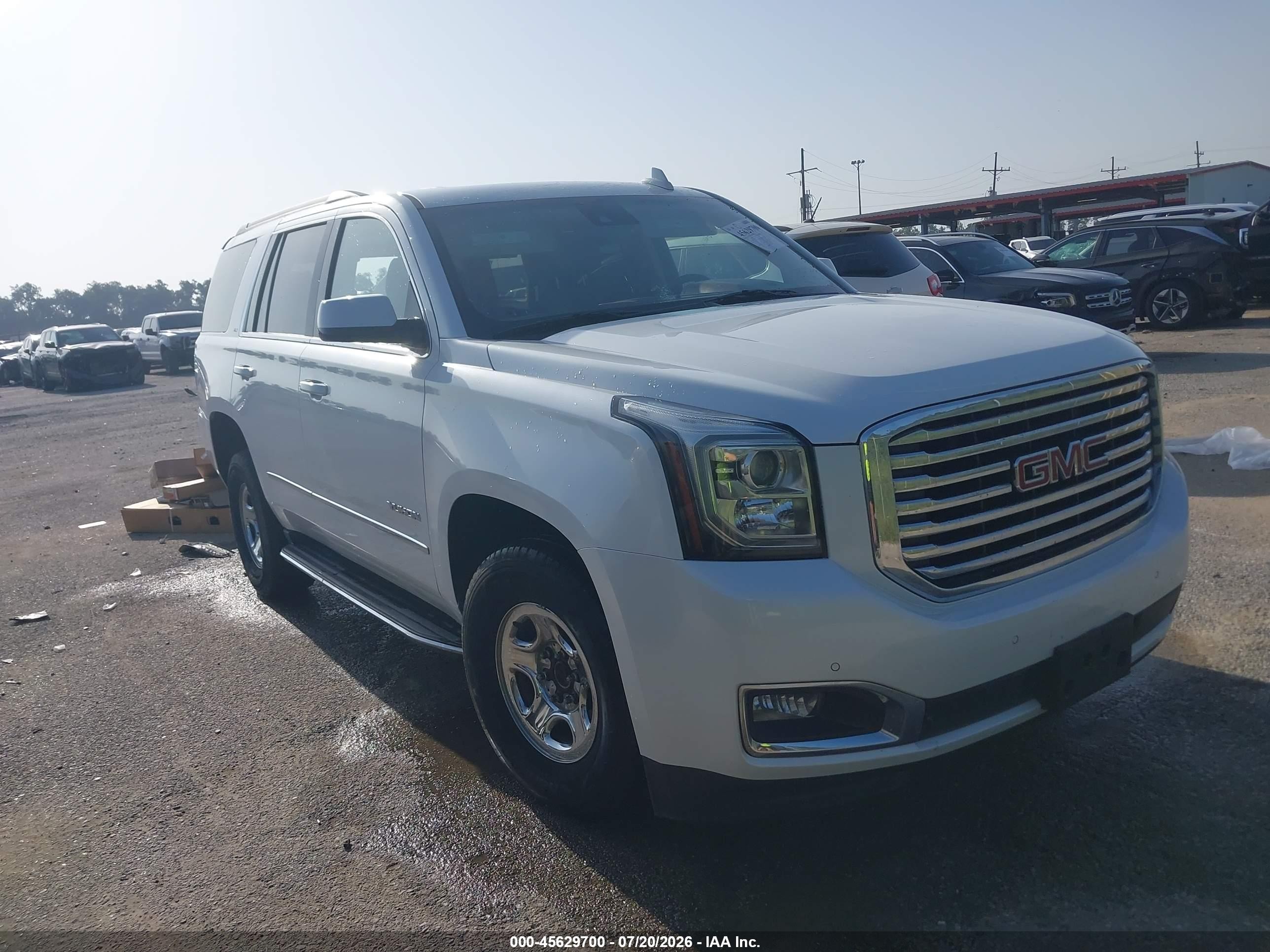 2020 GMC Yukon SLT, VIN 1GKS1BKC5LR118106 — Крыша