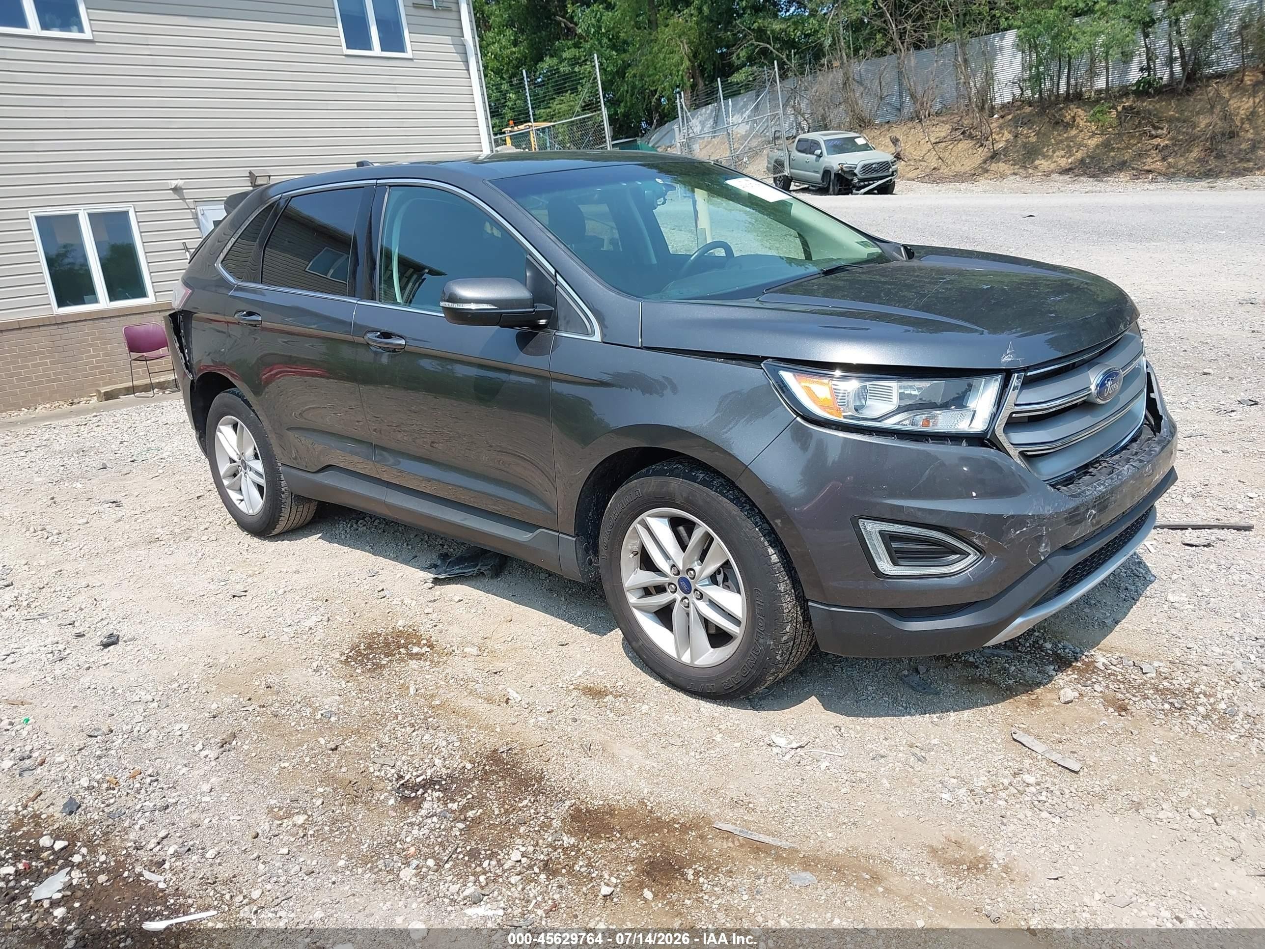 2017 Ford Edge SEL, VIN 2FMPK4J90HBB71236 — All over