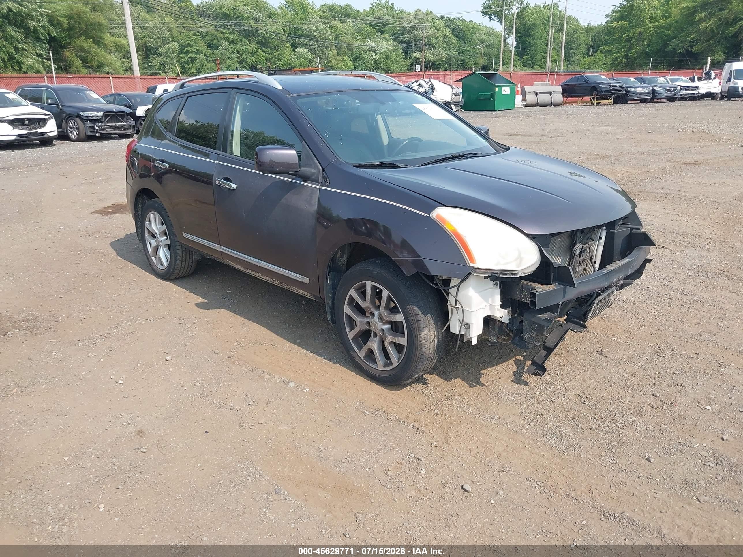 2012 Nissan Rogue SV, VIN JN8AS5MV7CW418501 — Side