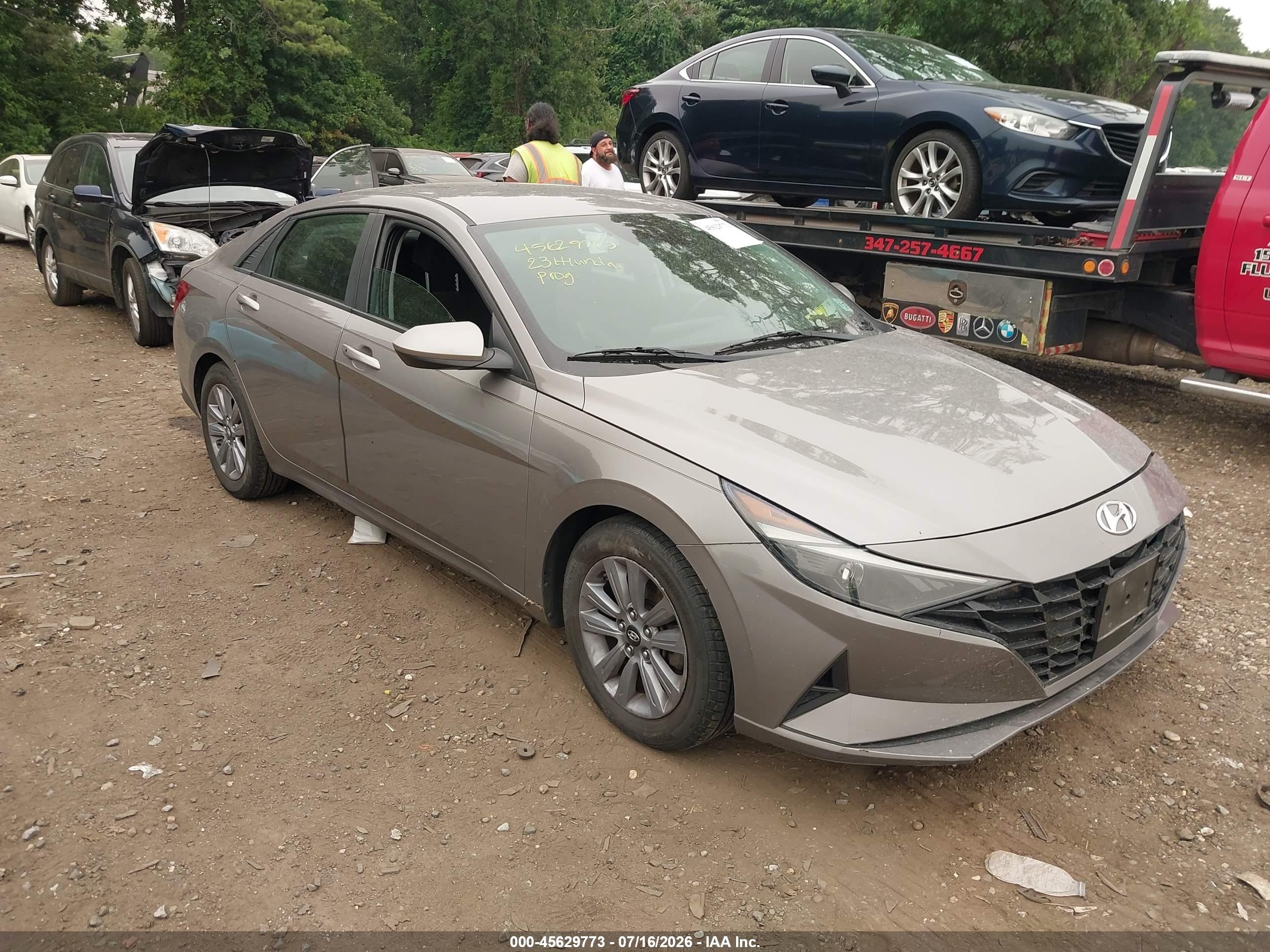 2023 Hyundai Elantra SEL, VIN KMHLS4AG8PU404334 — Front end