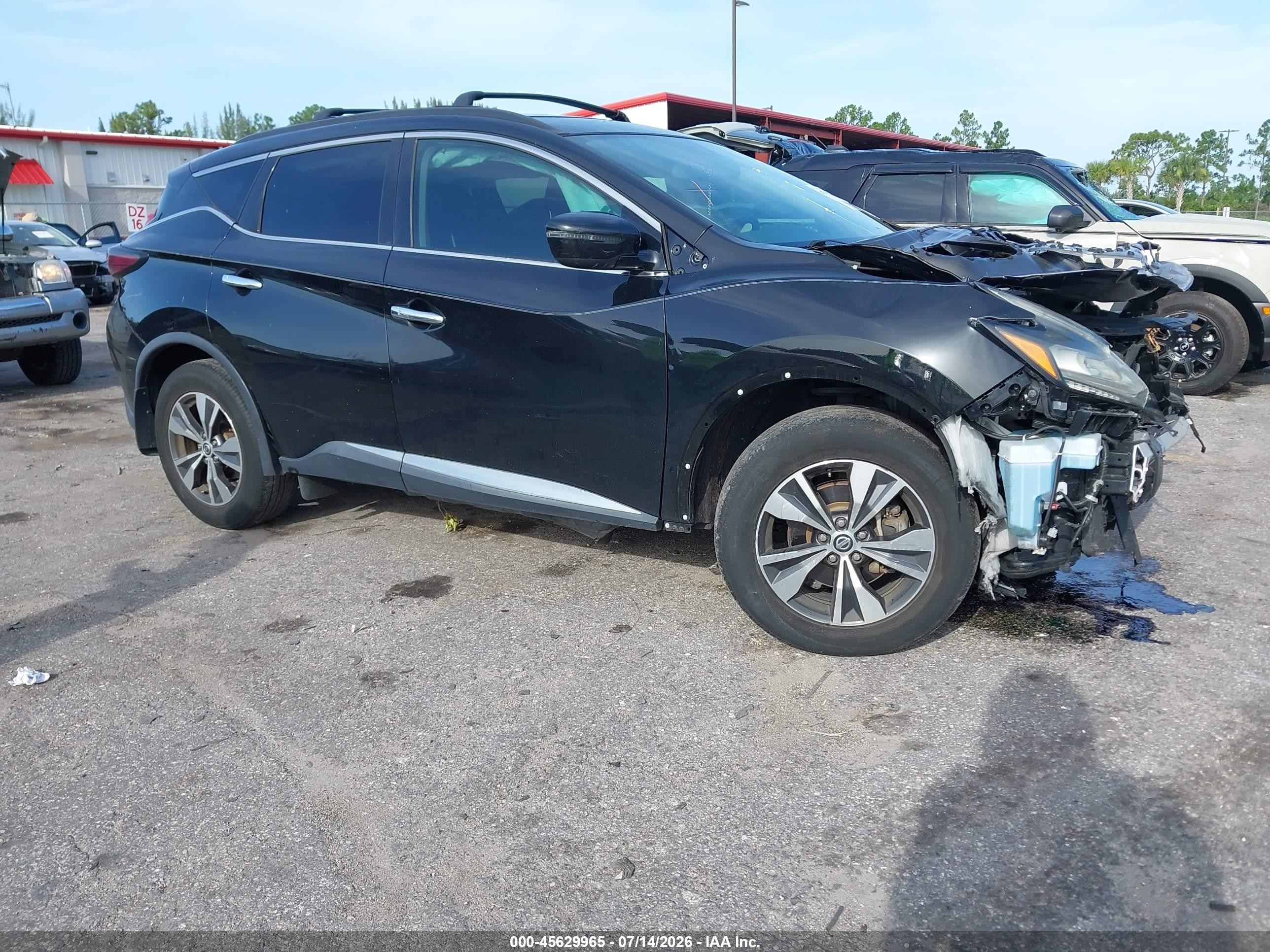 2019 Nissan Murano SV, VIN 5N1AZ2MJ4KN138652 — Front end
