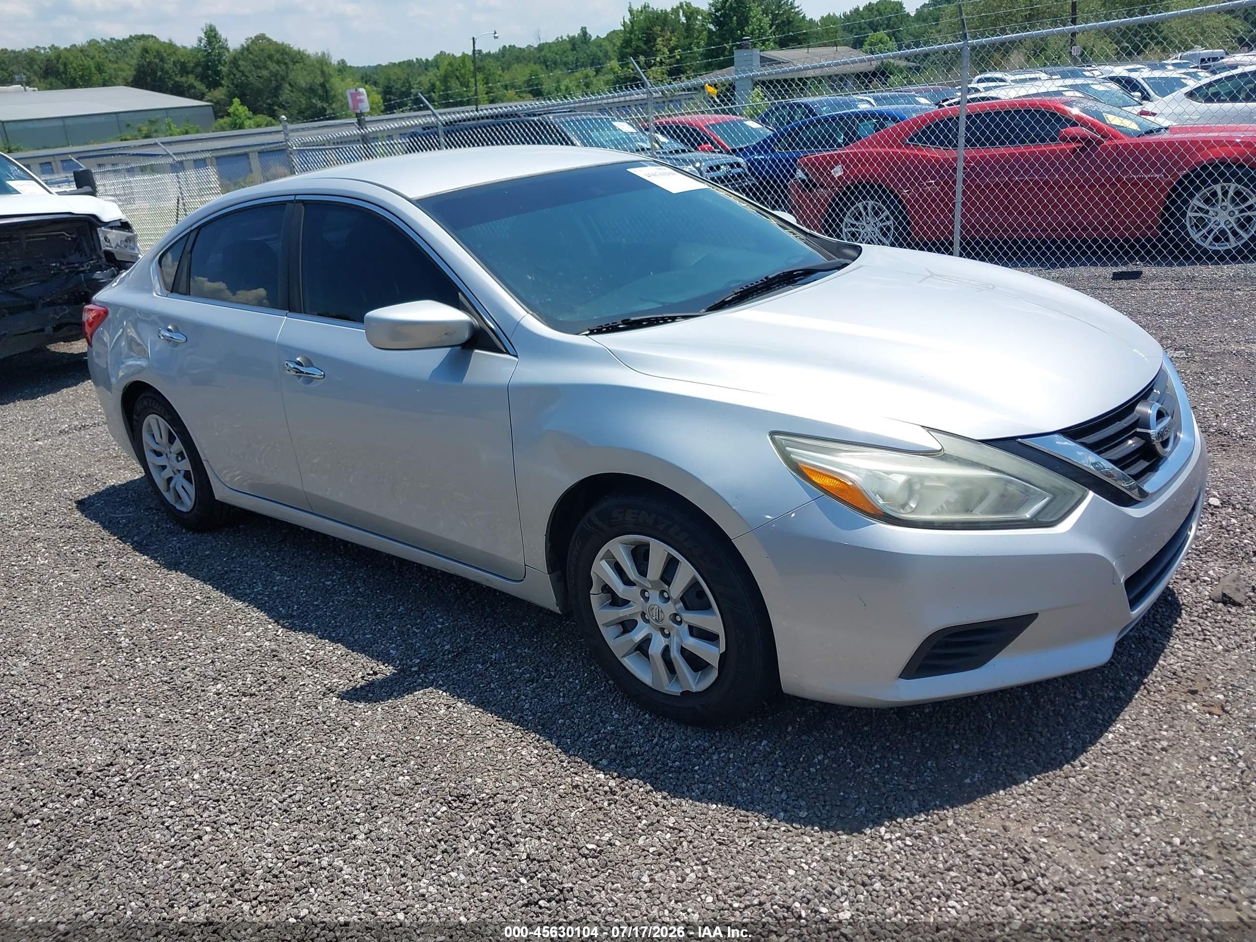 2016 Nissan Altima SL, VIN 1N4AL3AP3GC138204 — Repossession