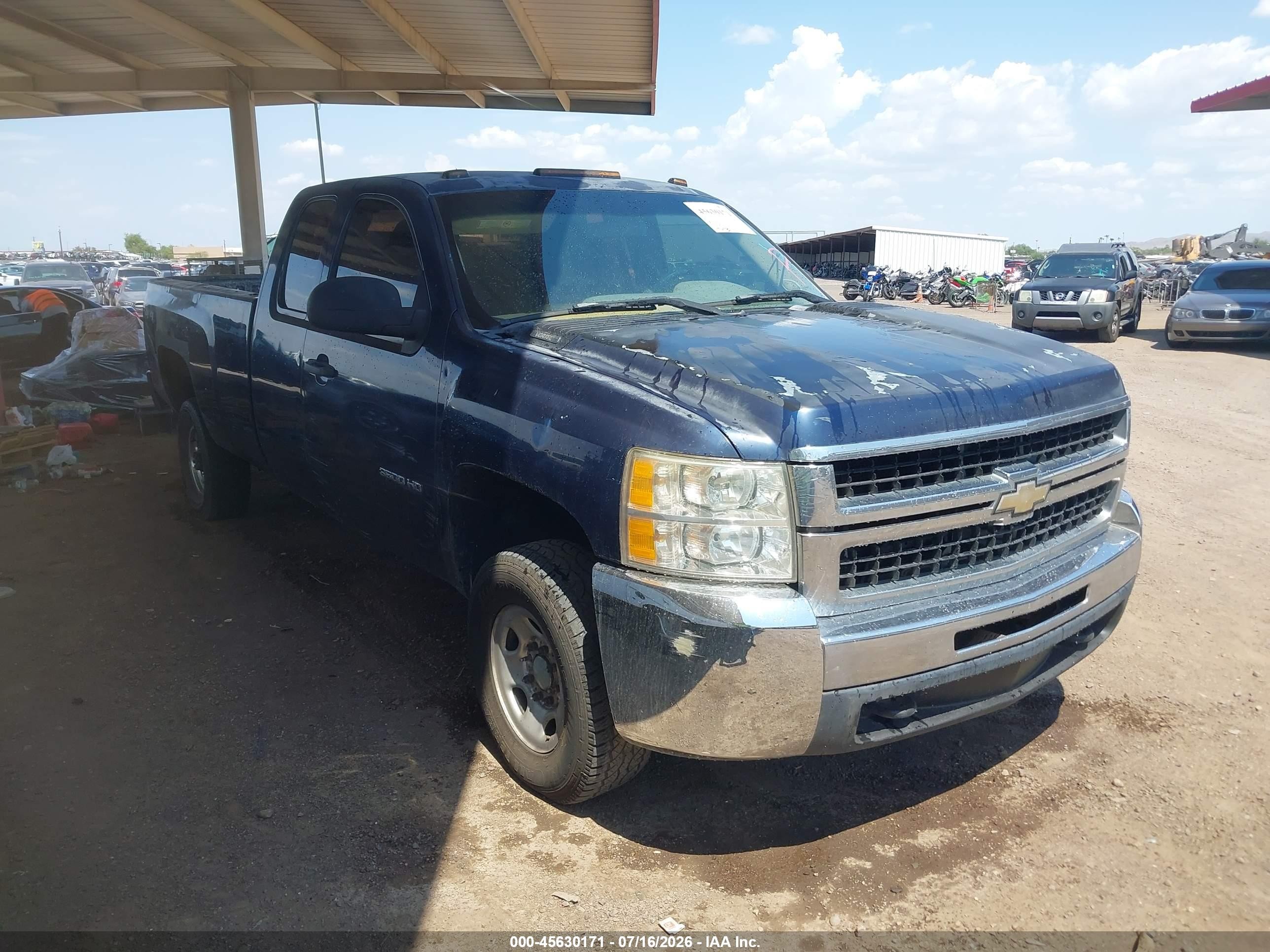 2010 Chevrolet Silverado 3500HD, VIN 1GC5KZBG6AZ257305 — Normal wear