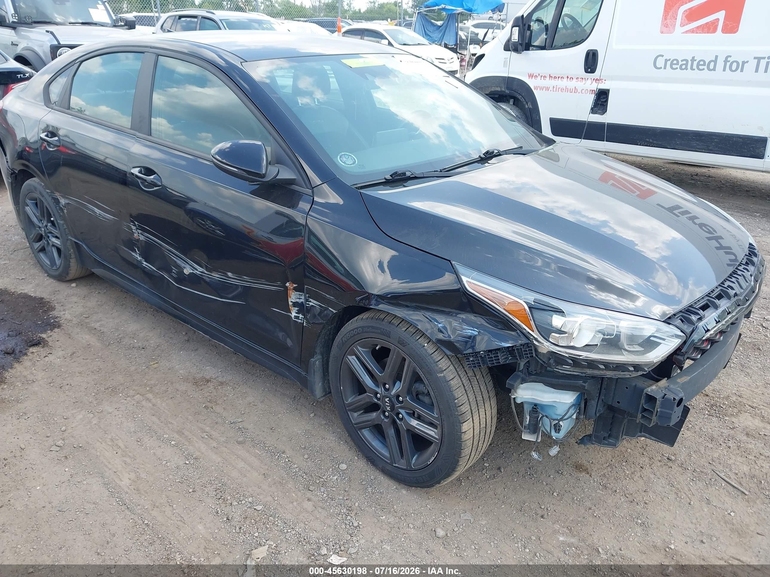 2021 Kia Forte GT-Line, VIN 3KPF34ADXME340876 — All over