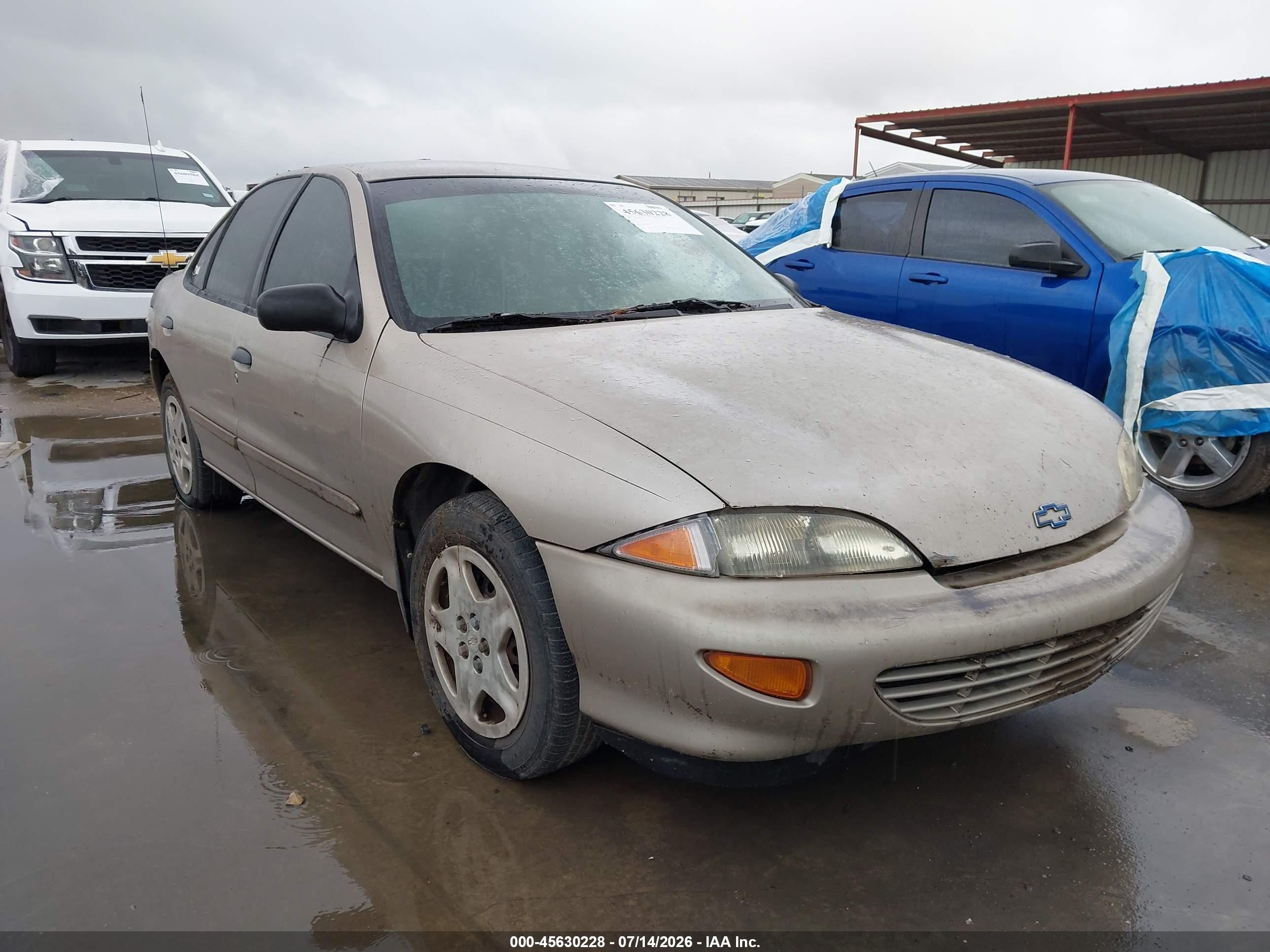 1997 Chevrolet Cavalier, VIN 1G1JC5245V7299081 — Side