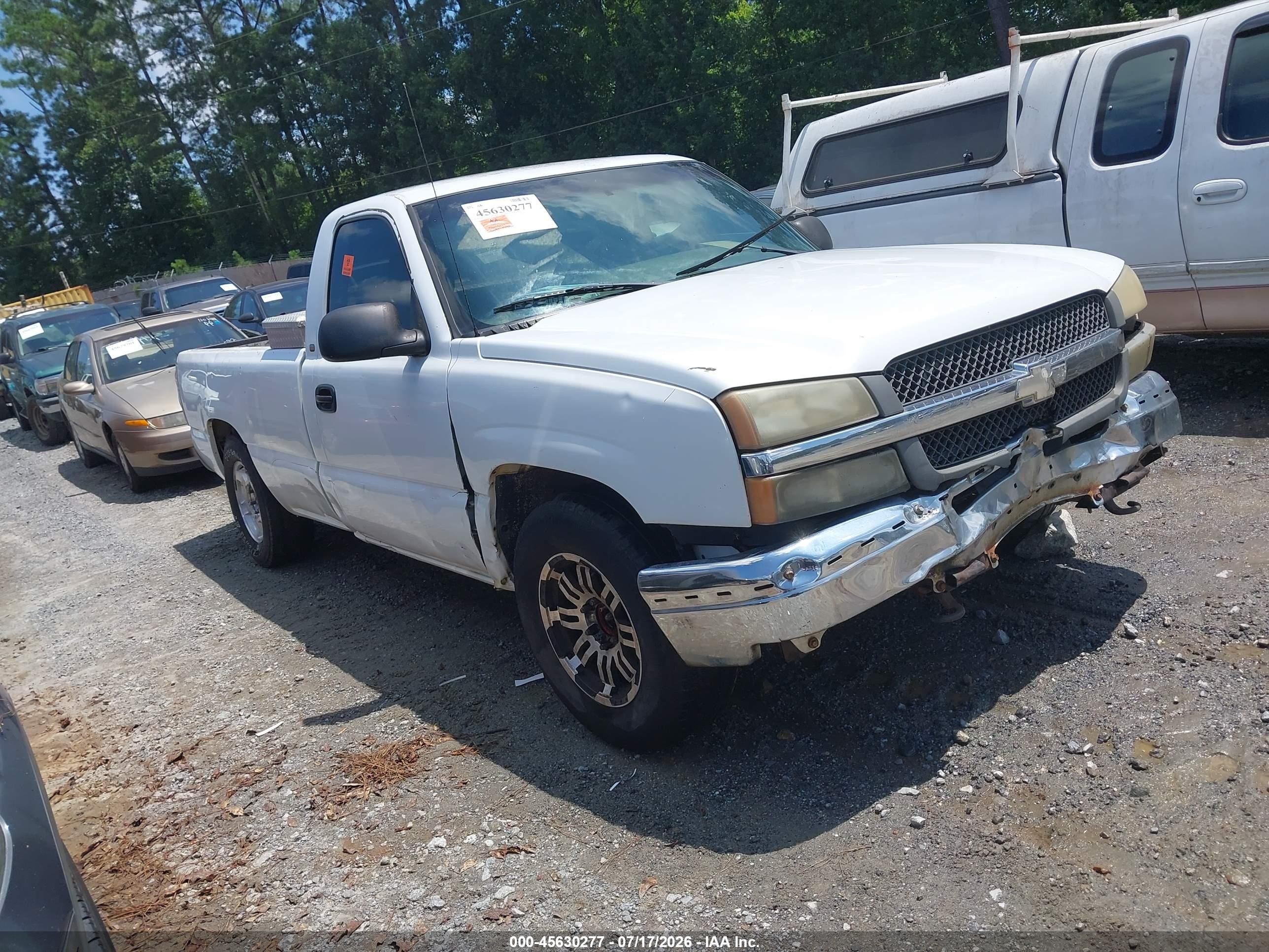 2003 Chevrolet Silverado 1500 LS, VIN 1GCEC14X13Z348190 — All over