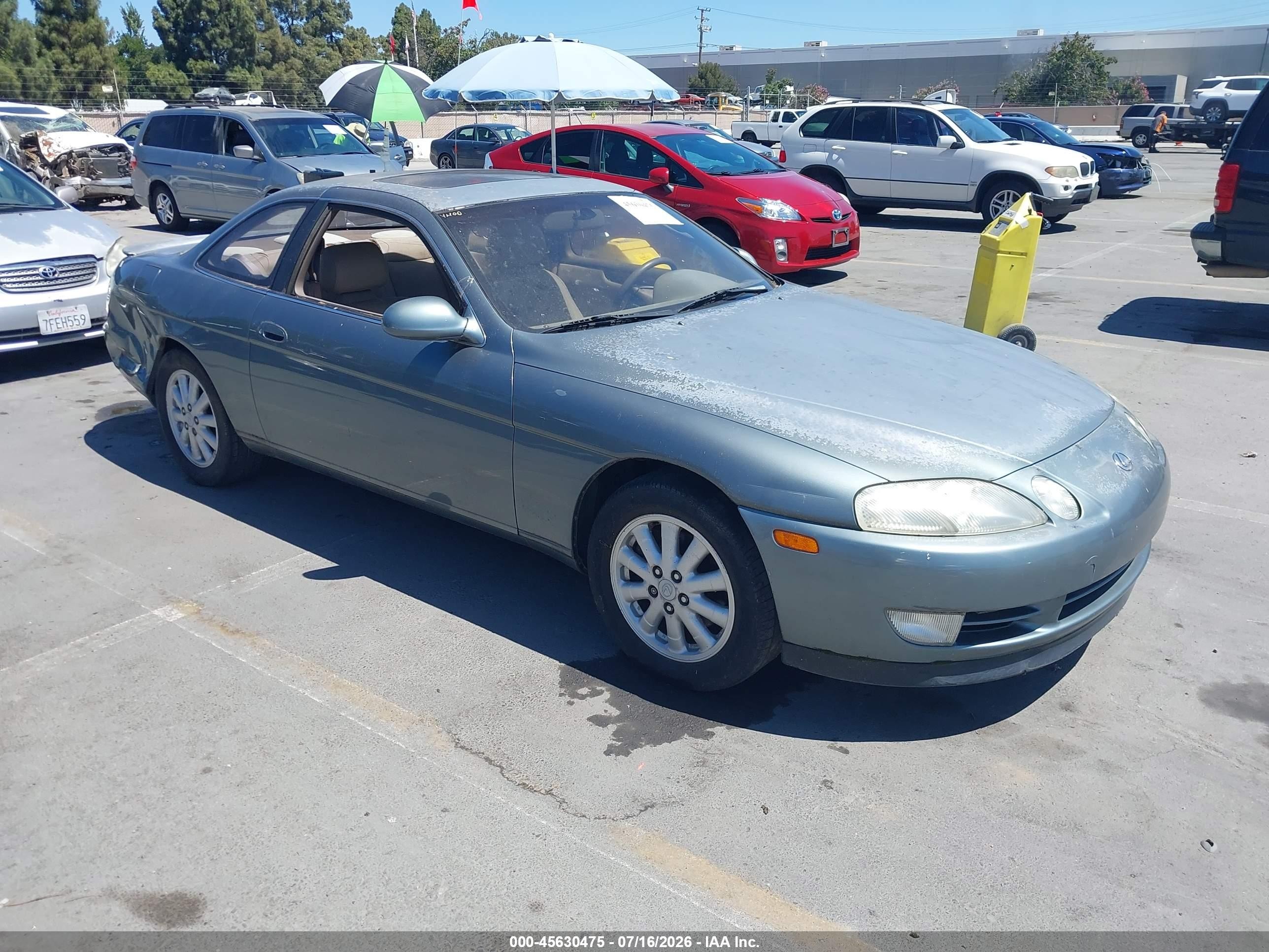 1994 Lexus SC 400, VIN JT8UZ30C2R0038456 — Normal wear