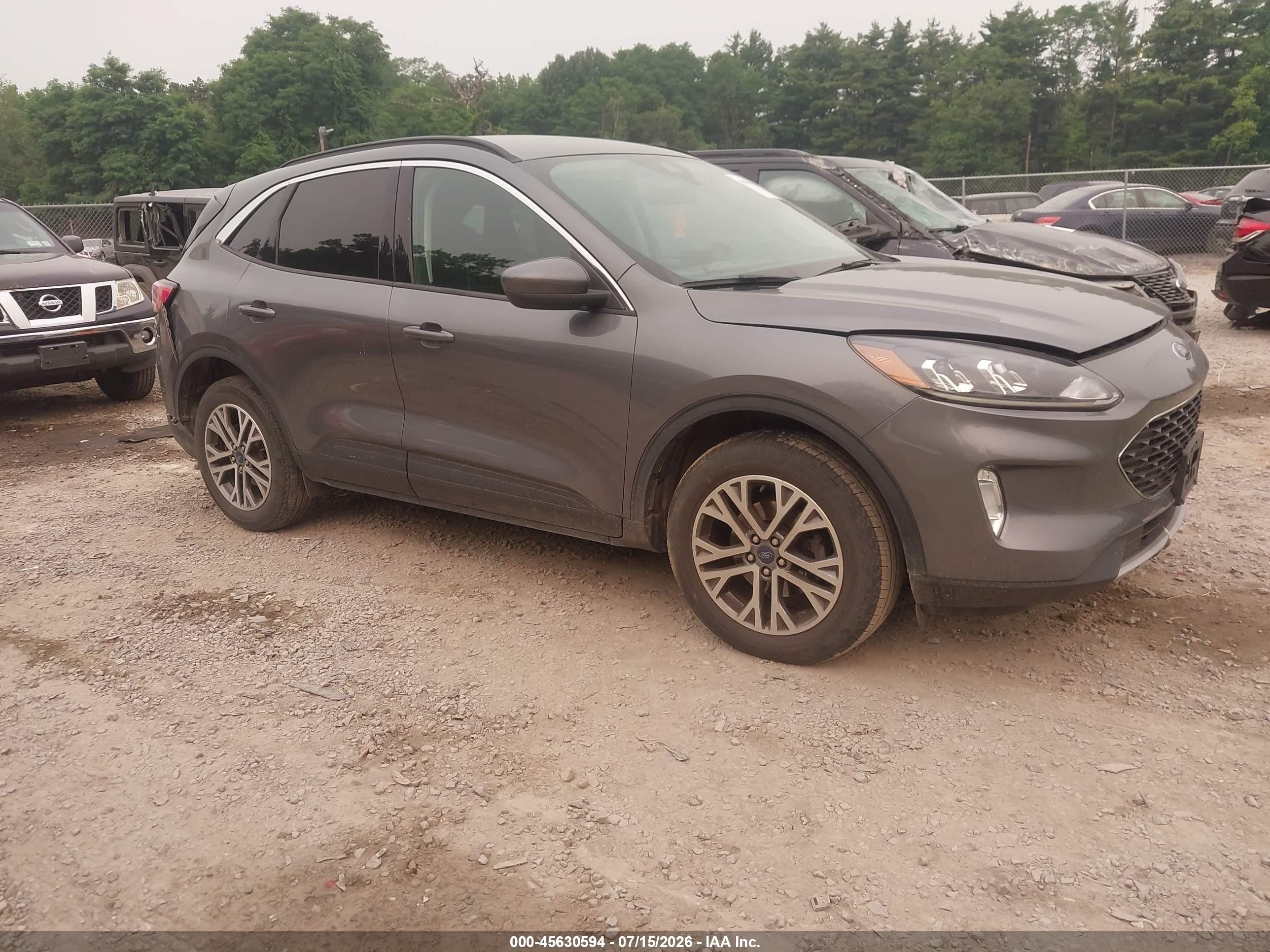 2022 Ford Escape SEL, VIN 1FMCU9H6XNUA59177 — Rear end