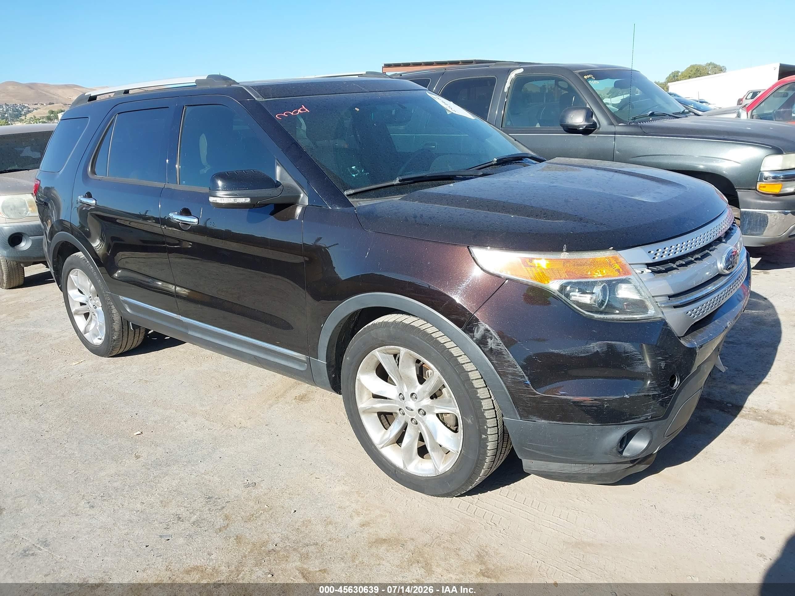 2014 Ford Explorer XLT, VIN 1FM5K7D83EGA54055 — Normal wear