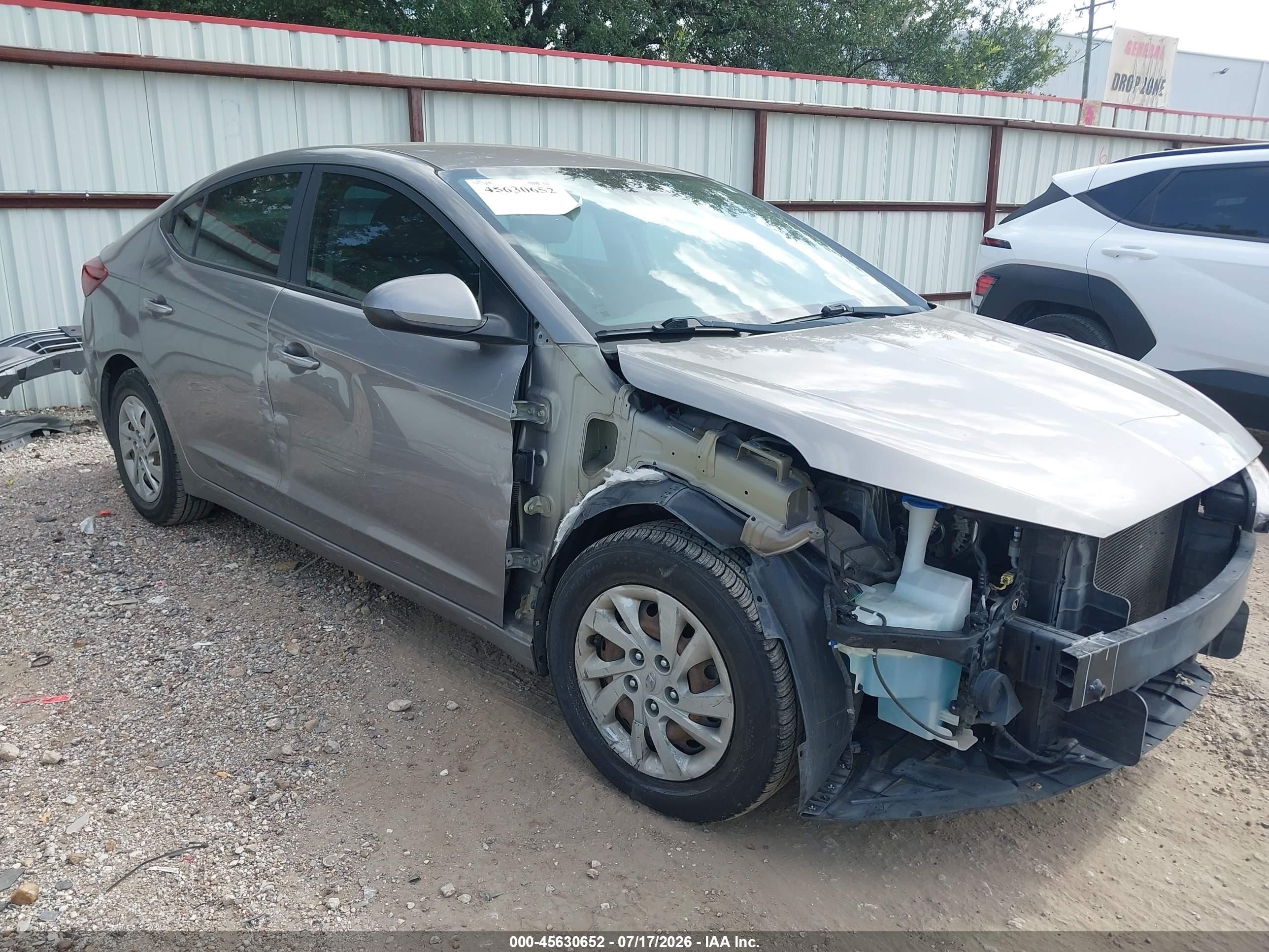2020 Hyundai Elantra SE, VIN KMHD74LF8LU896254 — Side
