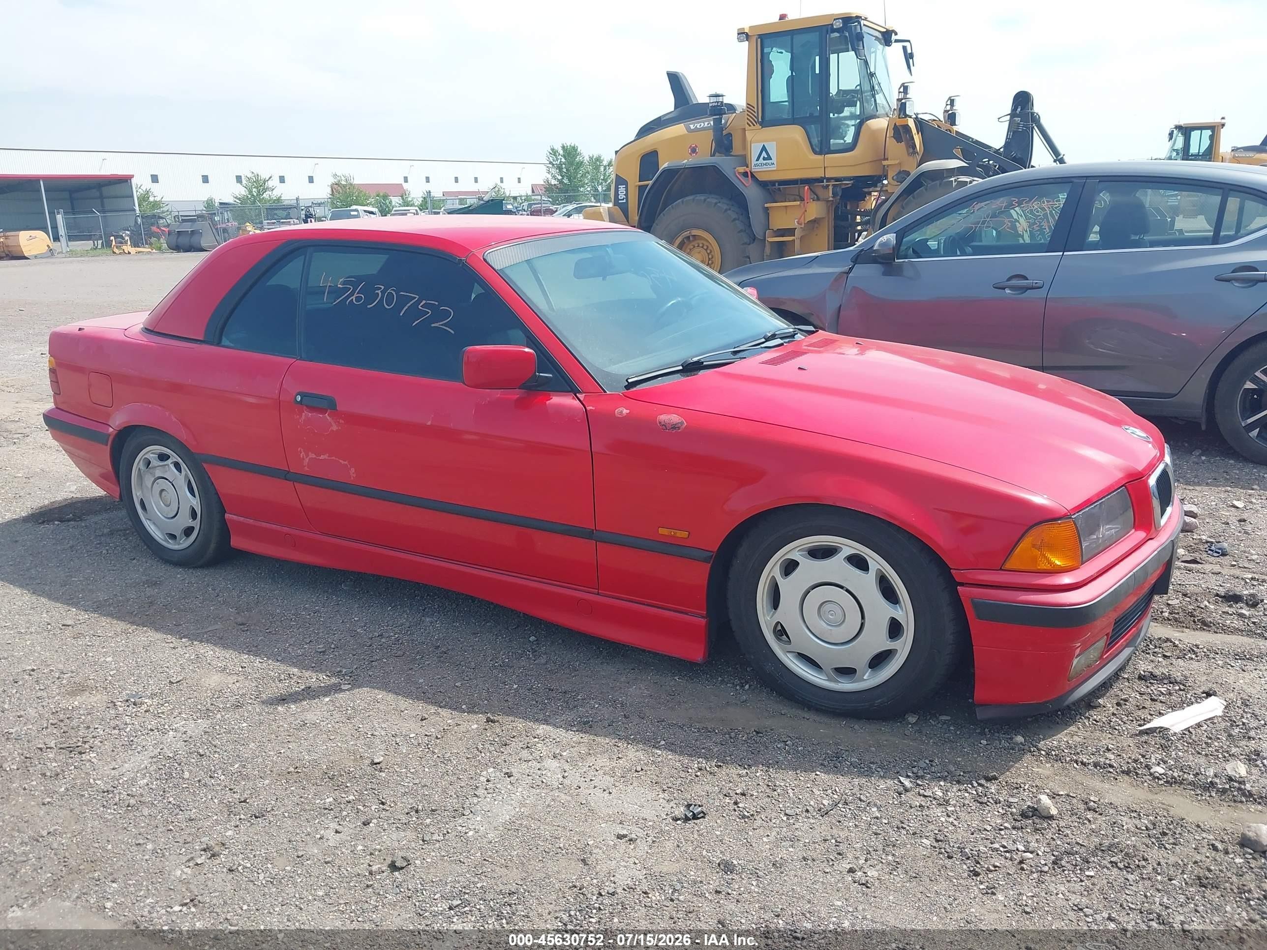 1997 BMW 3 Series 328i, VIN WBABK8325VET95329 — Hail