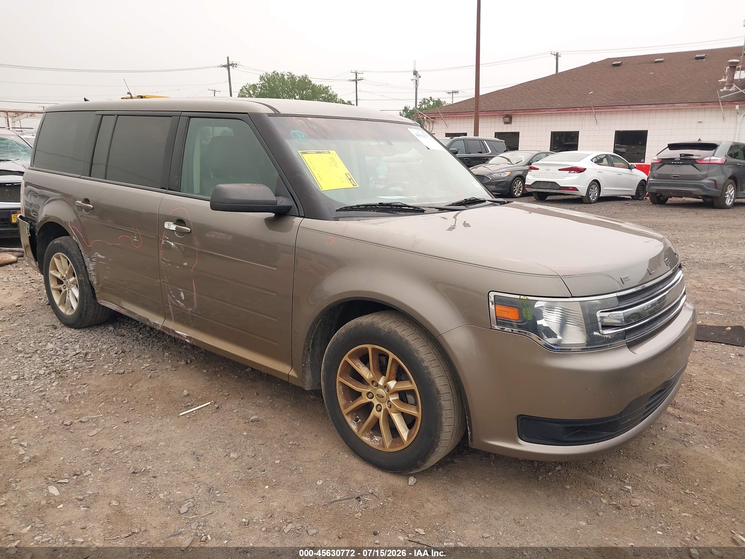 2013 Ford Flex SE, VIN 2FMGK5B83DBD22771 — Бок