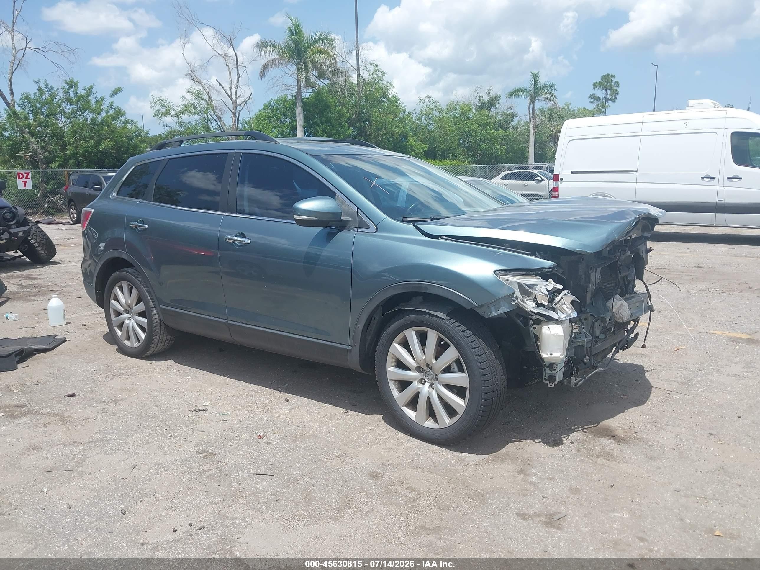 2010 Mazda CX-9 Grand Touring, VIN JM3TB2MA0A0214033 — Front end