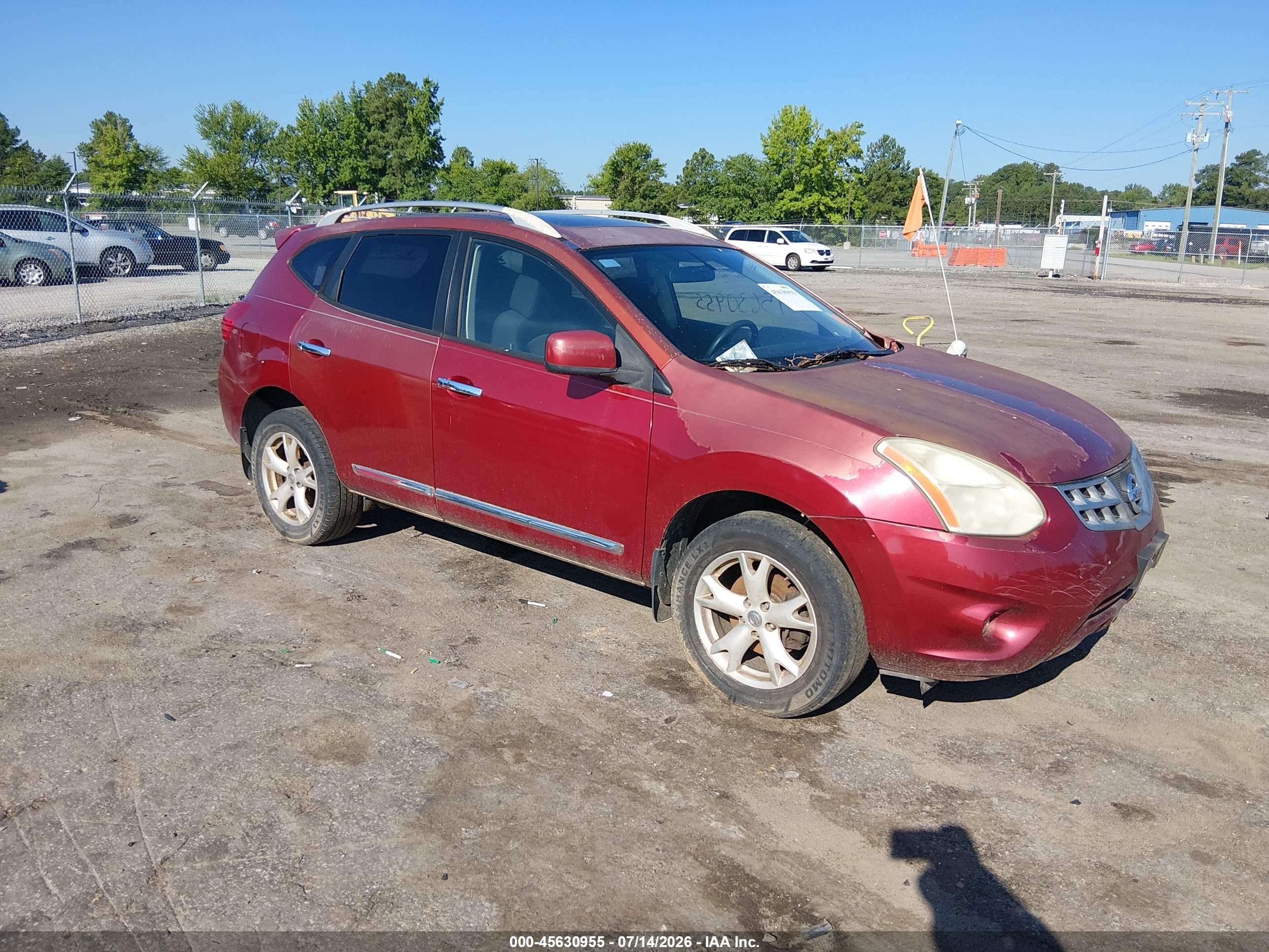 2011 Nissan Rogue SV, VIN JN8AS5MTXBW150573 — Mechanical