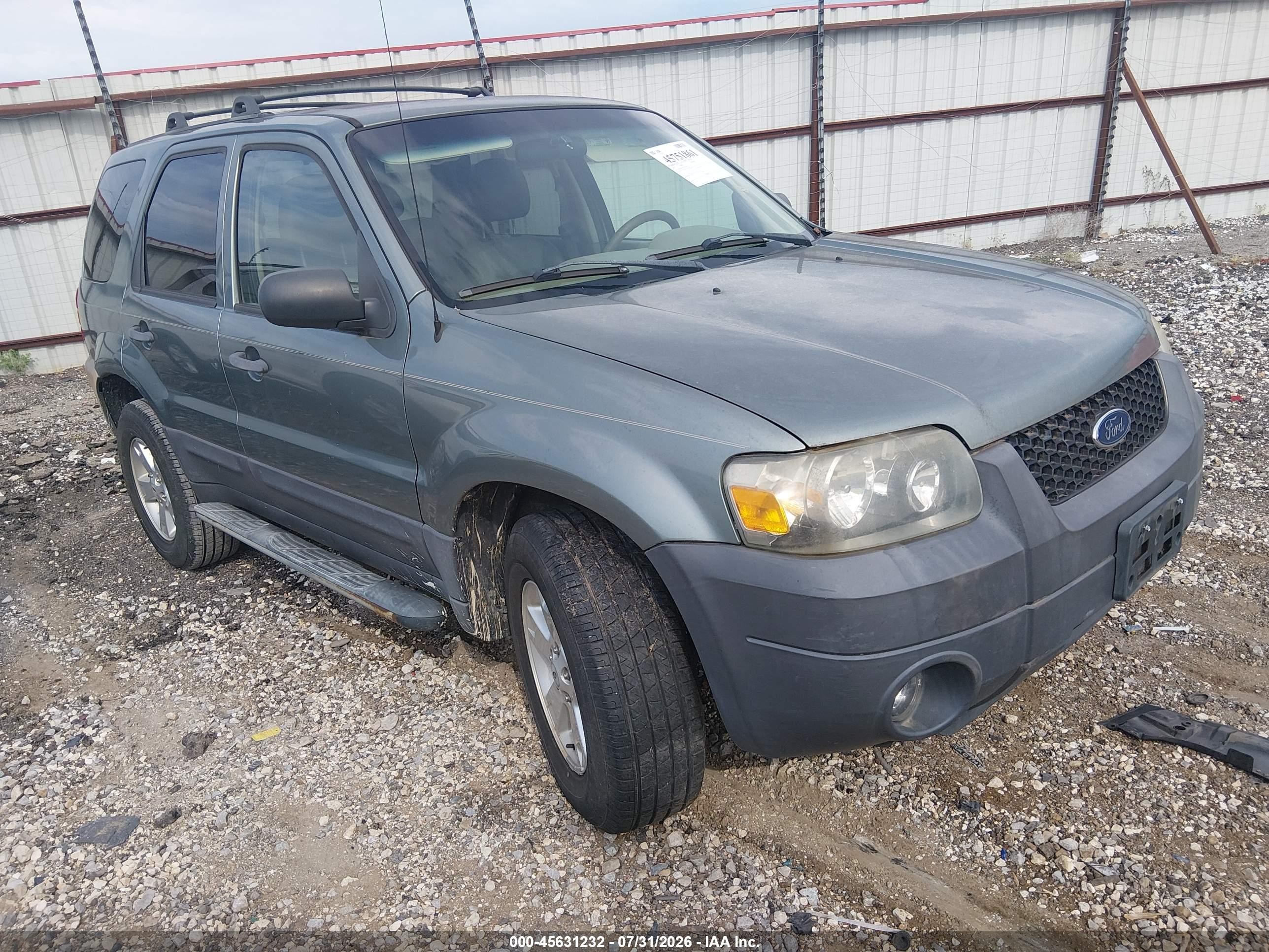 2006 Ford Escape XLT, VIN 1FMCU93146KD47561 — Normal wear