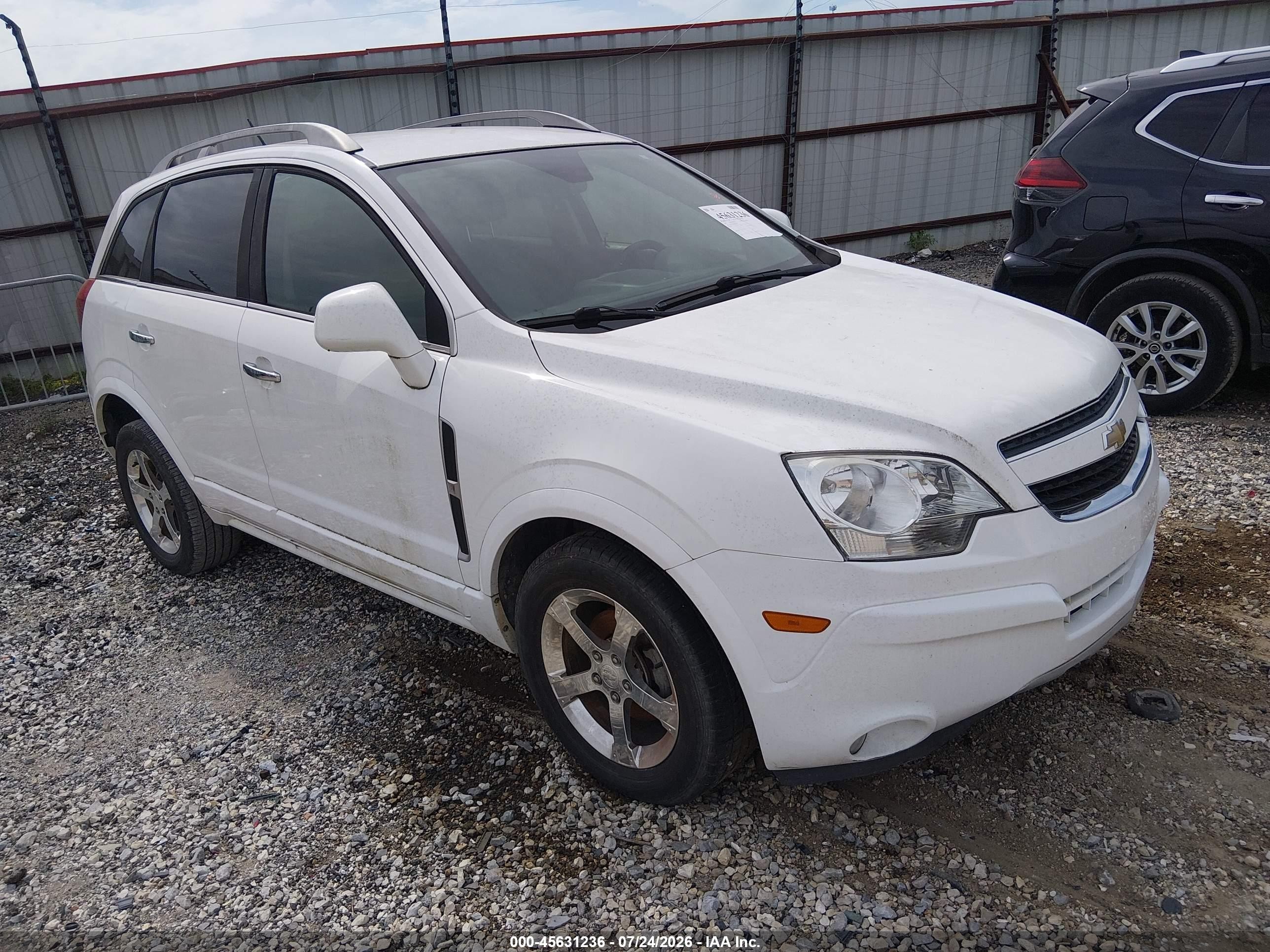 2013 Chevrolet Captiva Sport LT, VIN 3GNAL3EK7DS624813 — Normal wear