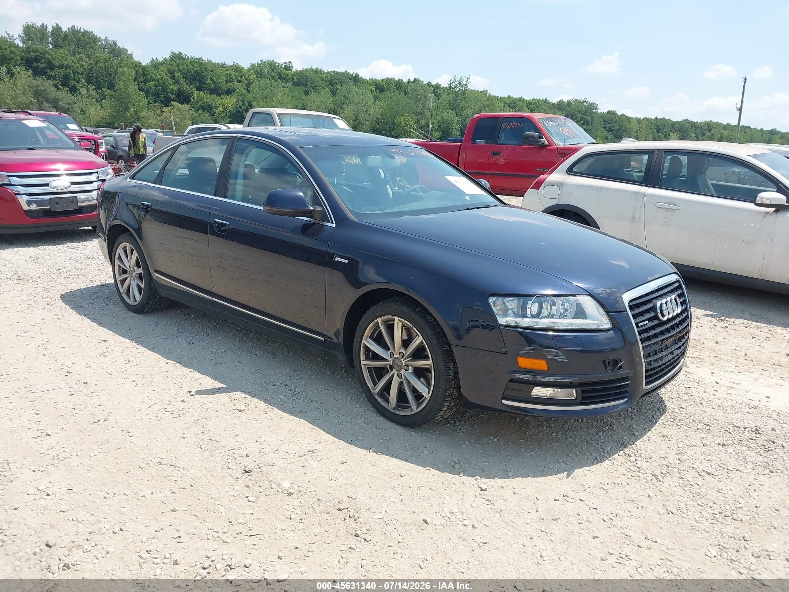 2010 Audi A6 Prestige, VIN WAUKGAFB4AN008011 — Зад