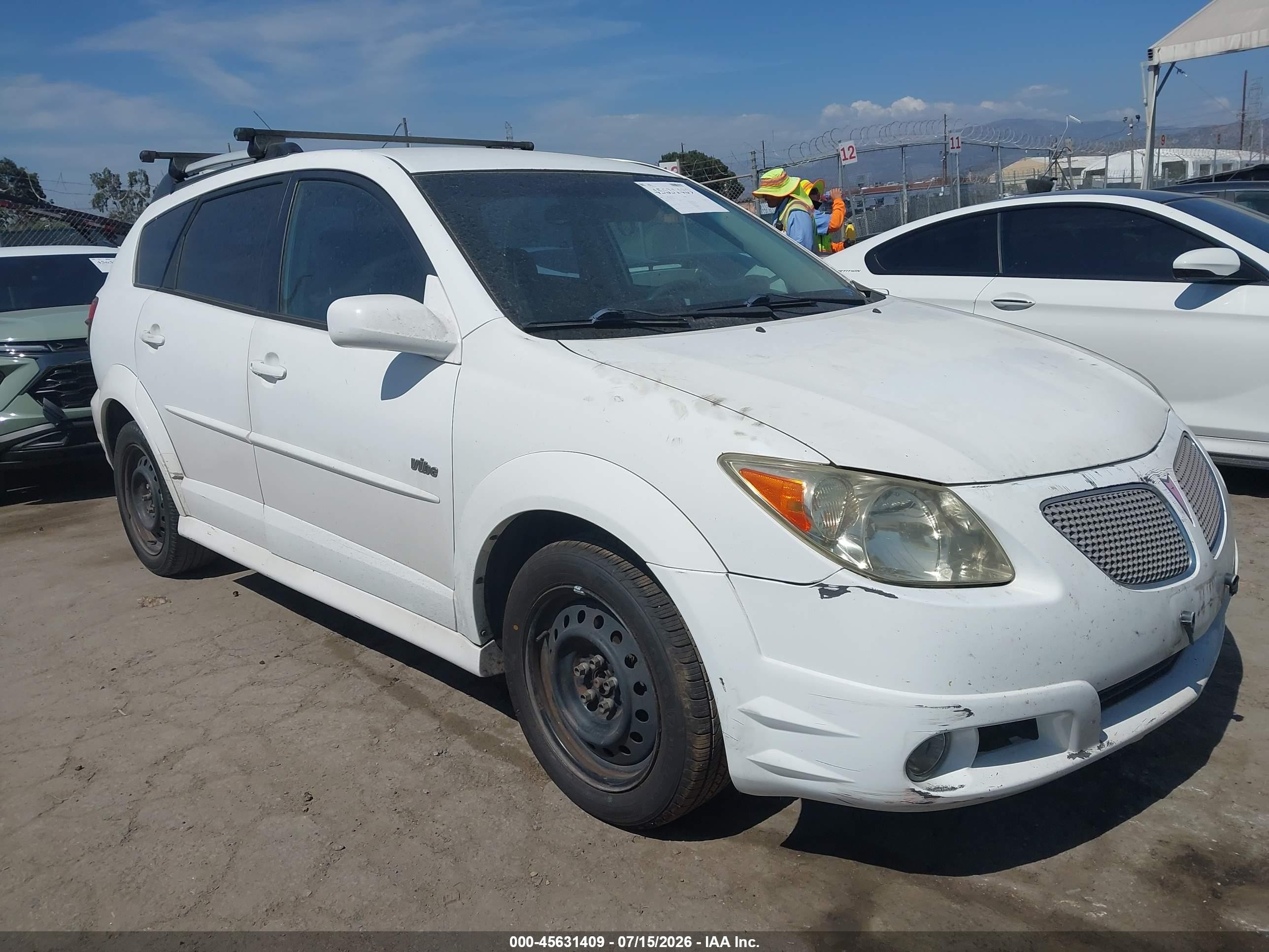 2006 Pontiac Vibe, VIN 5Y2SL65866Z415491 — Not stated