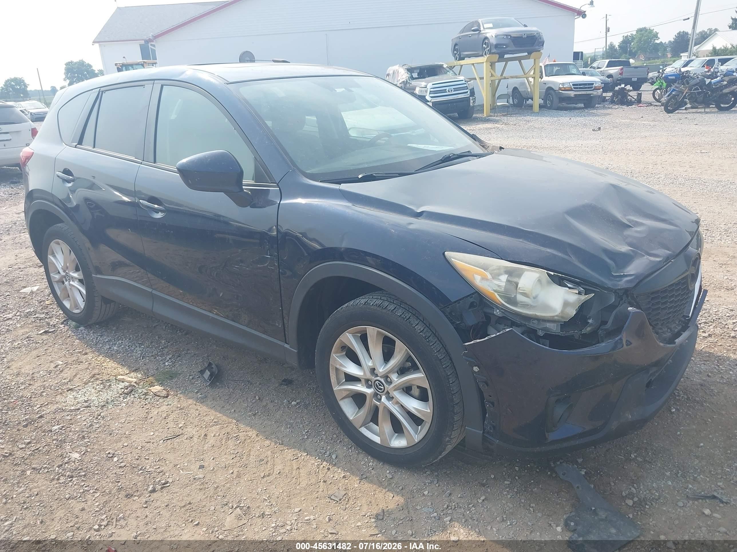 2015 Mazda CX-5 Grand Touring, VIN JM3KE4DY3F0433958 — Перед