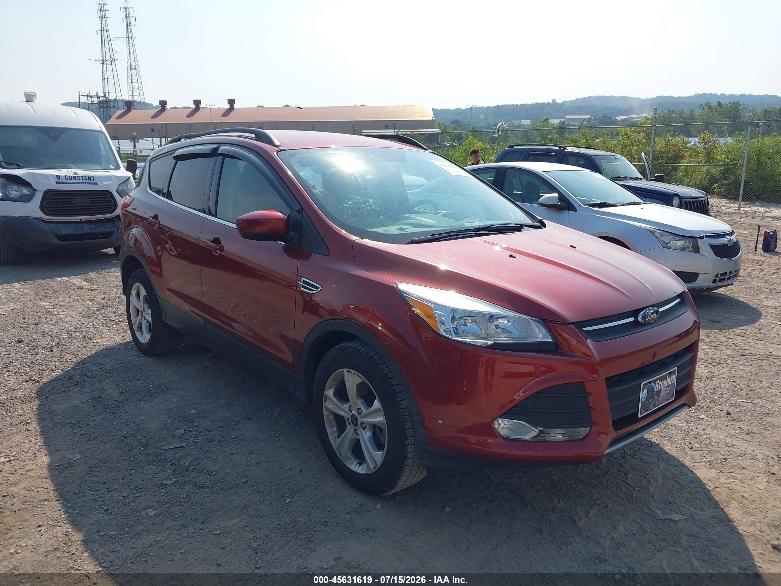 2015 Ford Escape SE, VIN 1FMCU9GX5FUC75692 — Roof