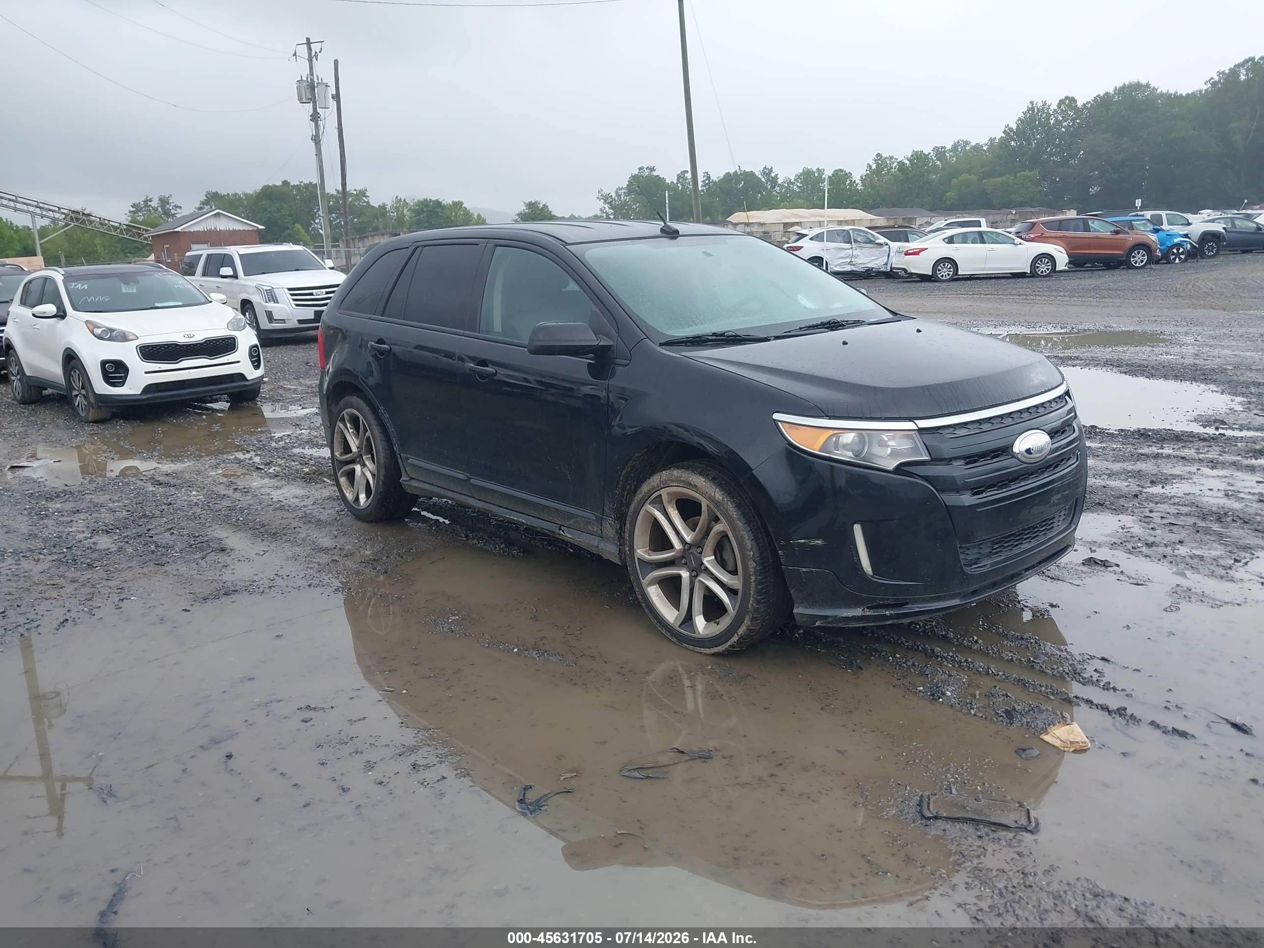 2013 Ford Edge Sport, VIN 2FMDK3AK9DBA28845 — Normal wear
