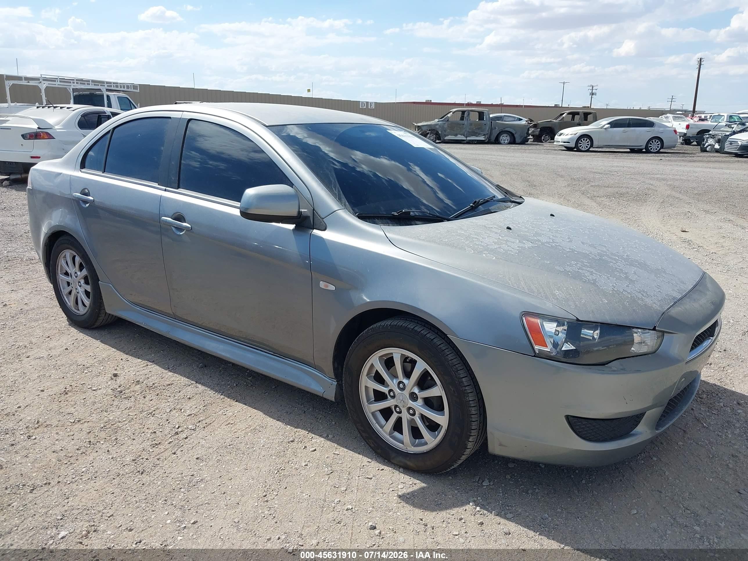 2012 Mitsubishi Lancer SE, VIN JA32V2FW2CU016844 — Normal wear