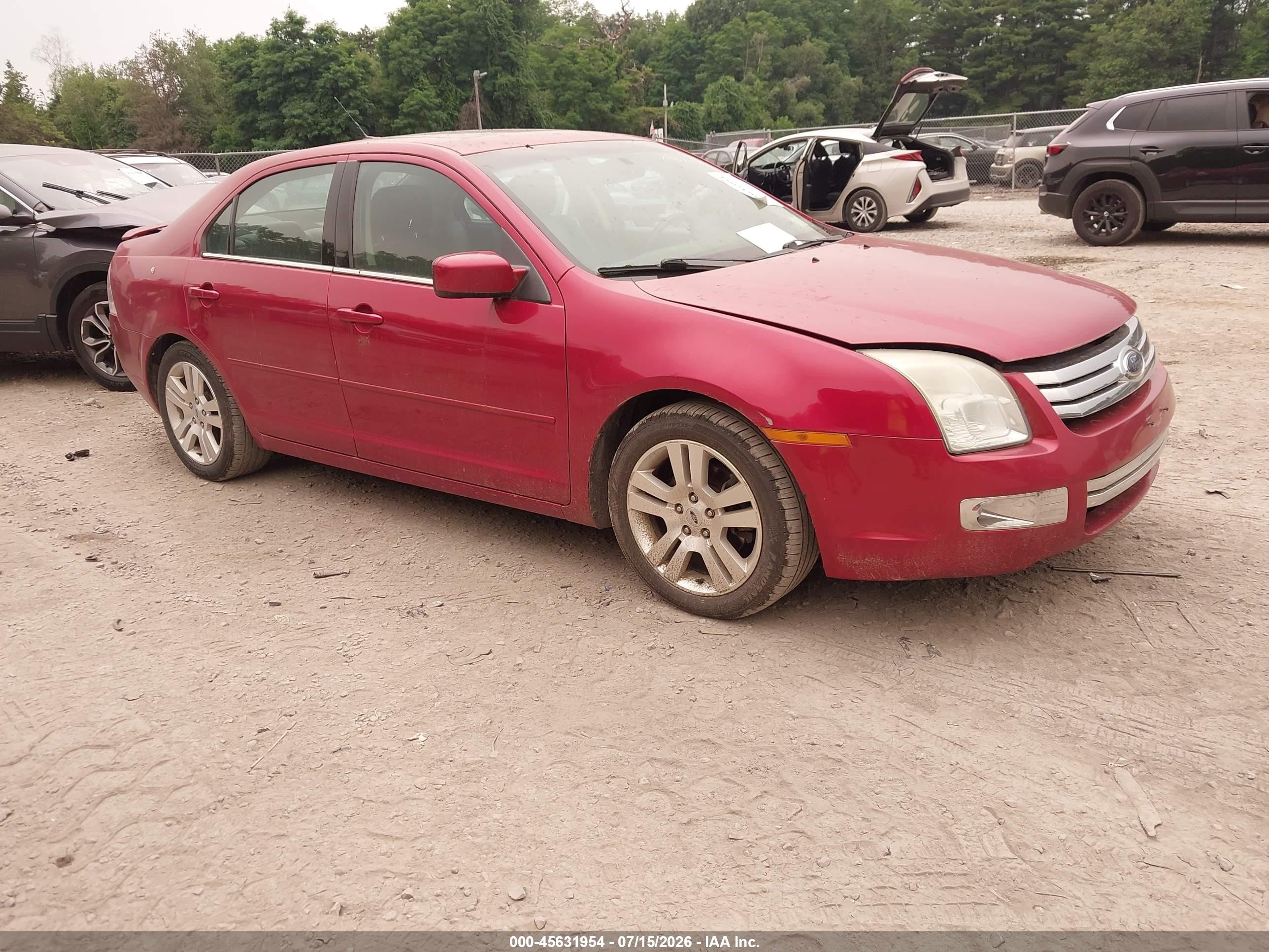 2008 Ford Fusion SEL, VIN 3FAHP02108R243877 — Normal wear