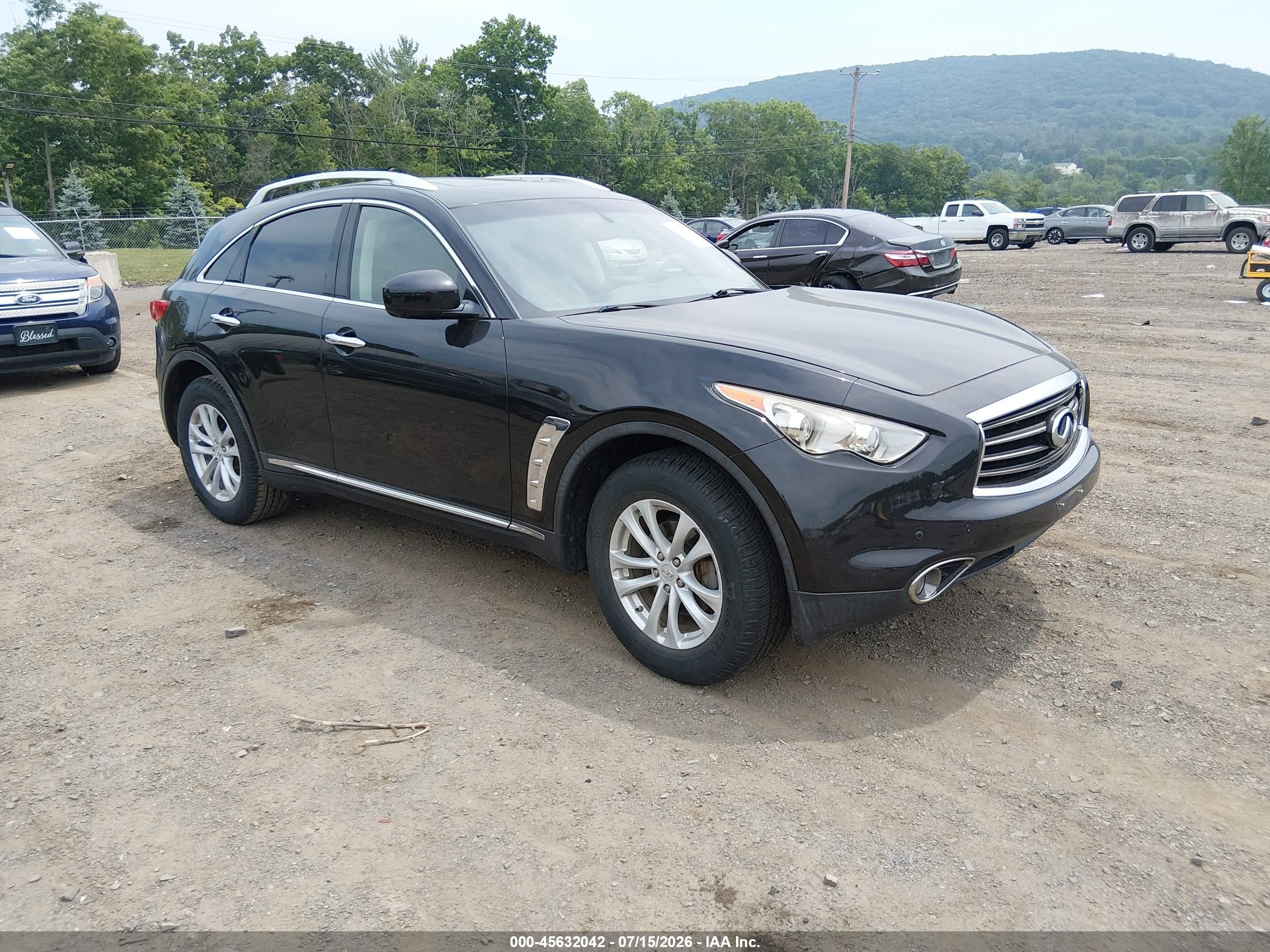 2012 Infiniti FX Limited Edition, VIN JN8AS1MW9CM155327 — Normal wear