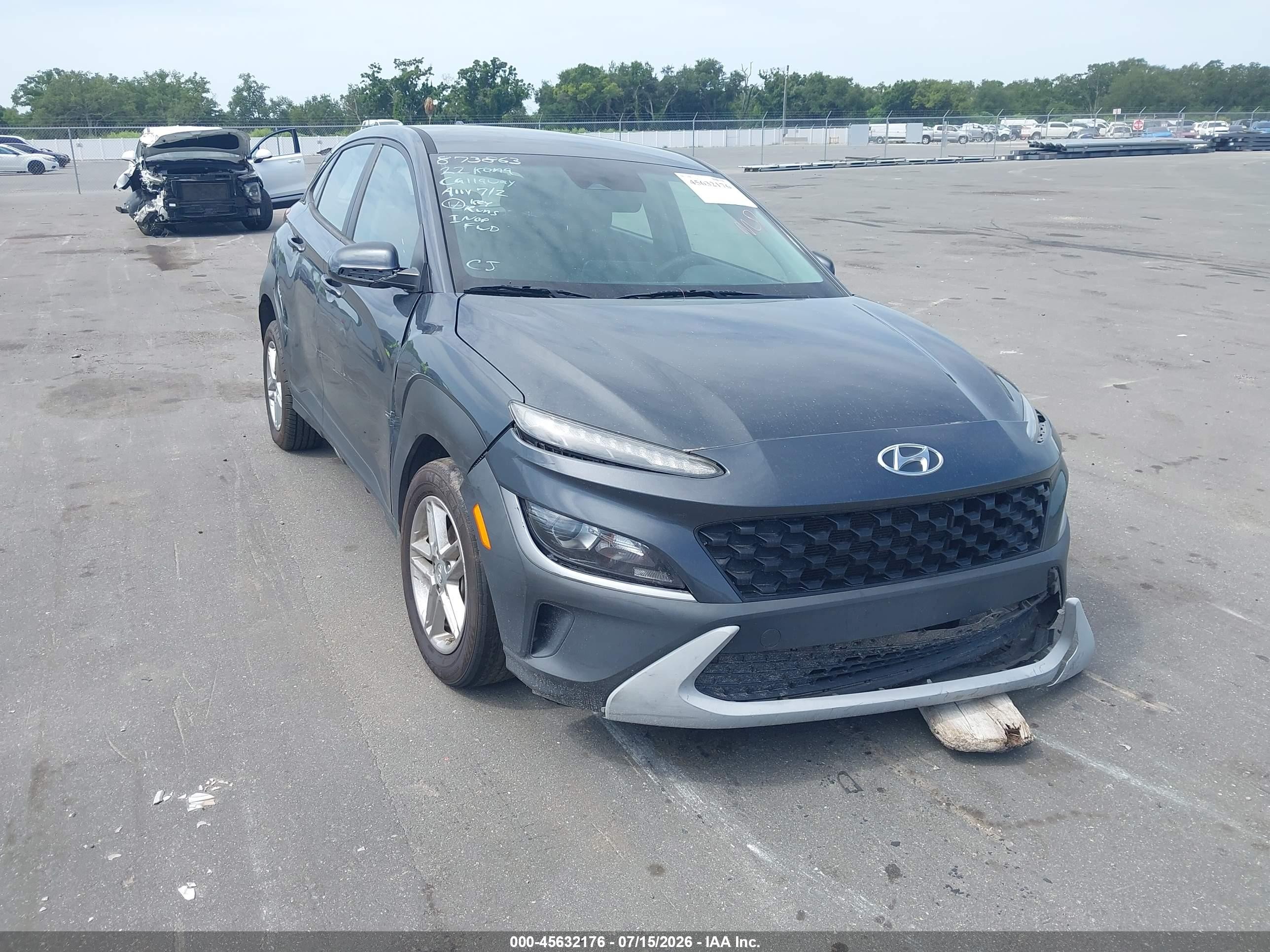 2022 Hyundai Kona SE, VIN KM8K22ABXNU873863 — Side