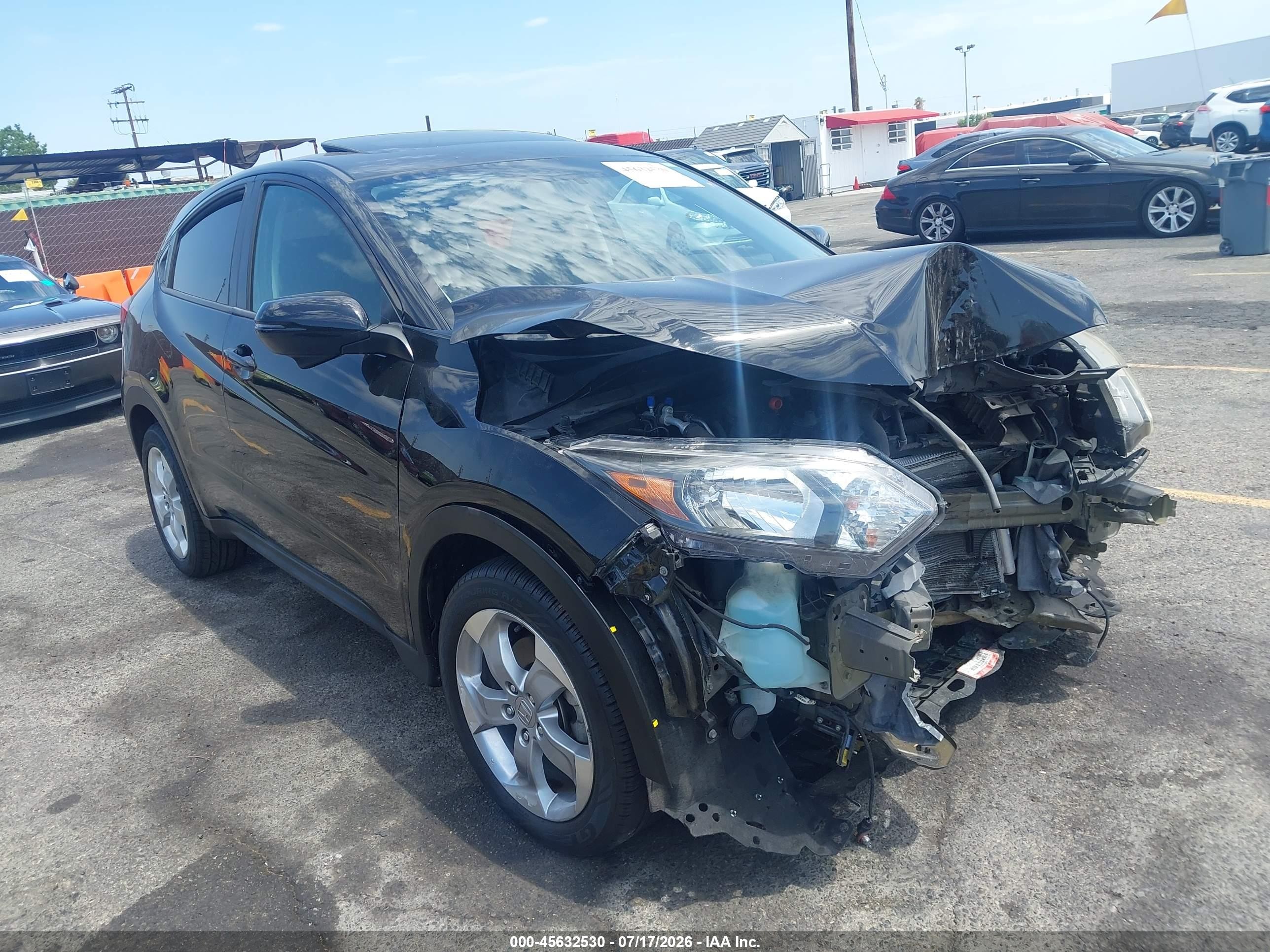 2017 Honda HR-V EX, VIN 3CZRU5H58HM722733 — All over