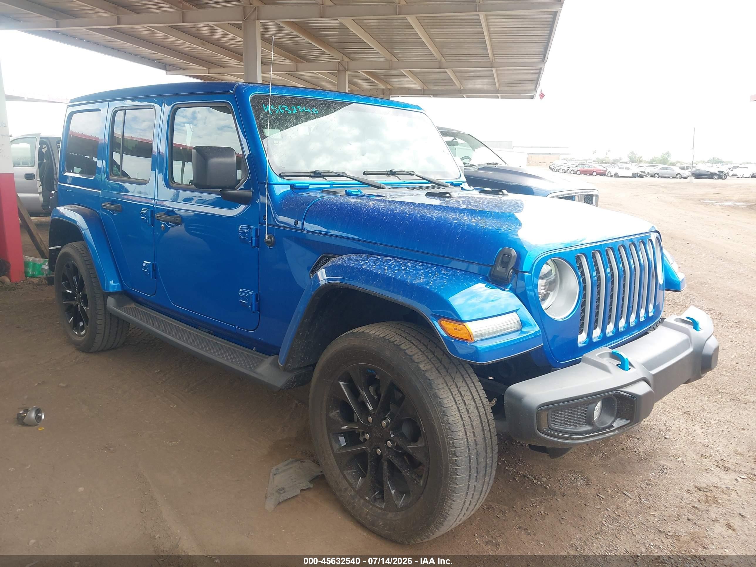 2023 Jeep Wrangler Sahara, VIN 1C4JJXP64PW651353 — Not stated
