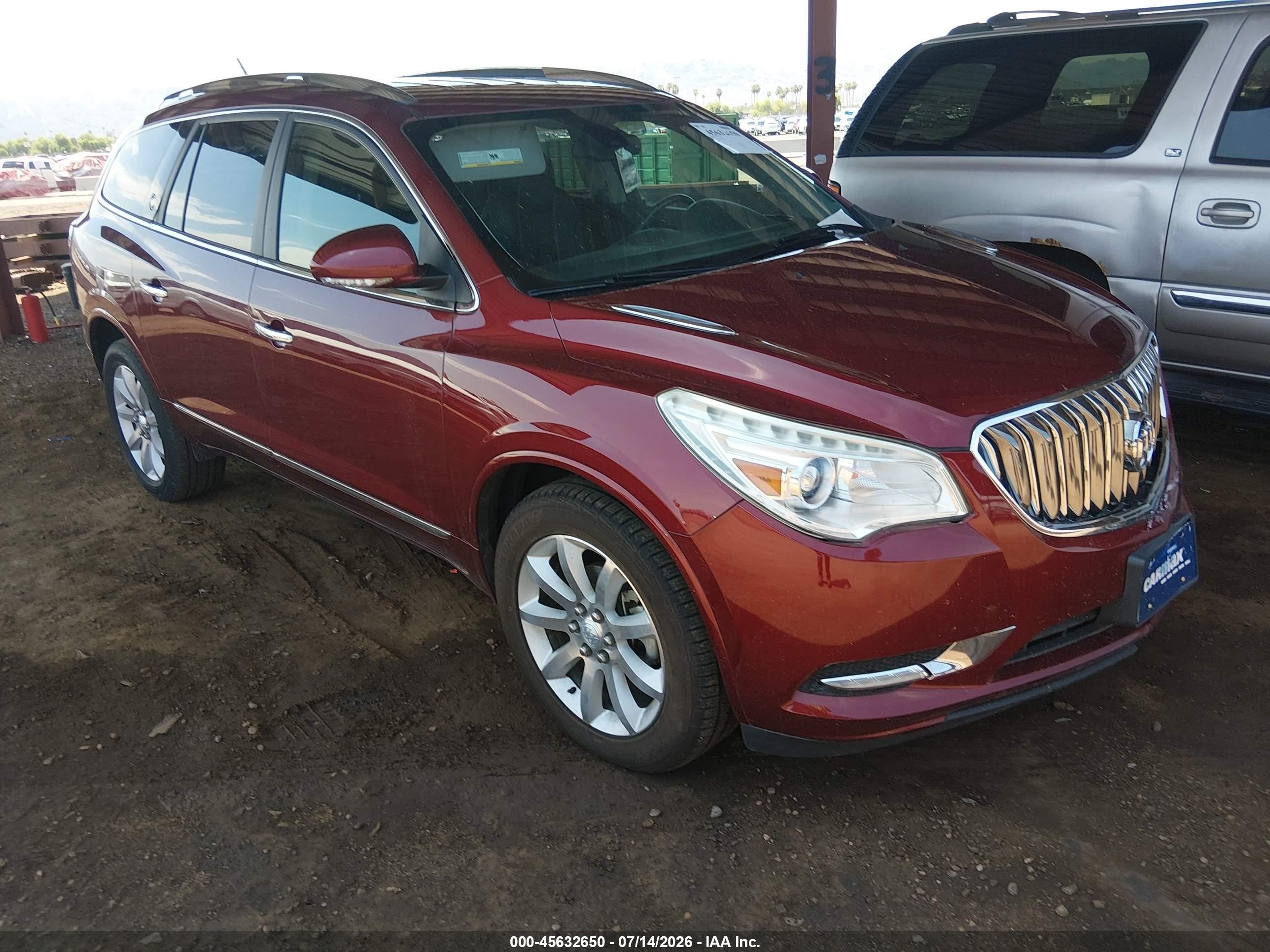 2016 Buick Enclave Premium, VIN 5GAKVCKD5GJ250044 — Front end