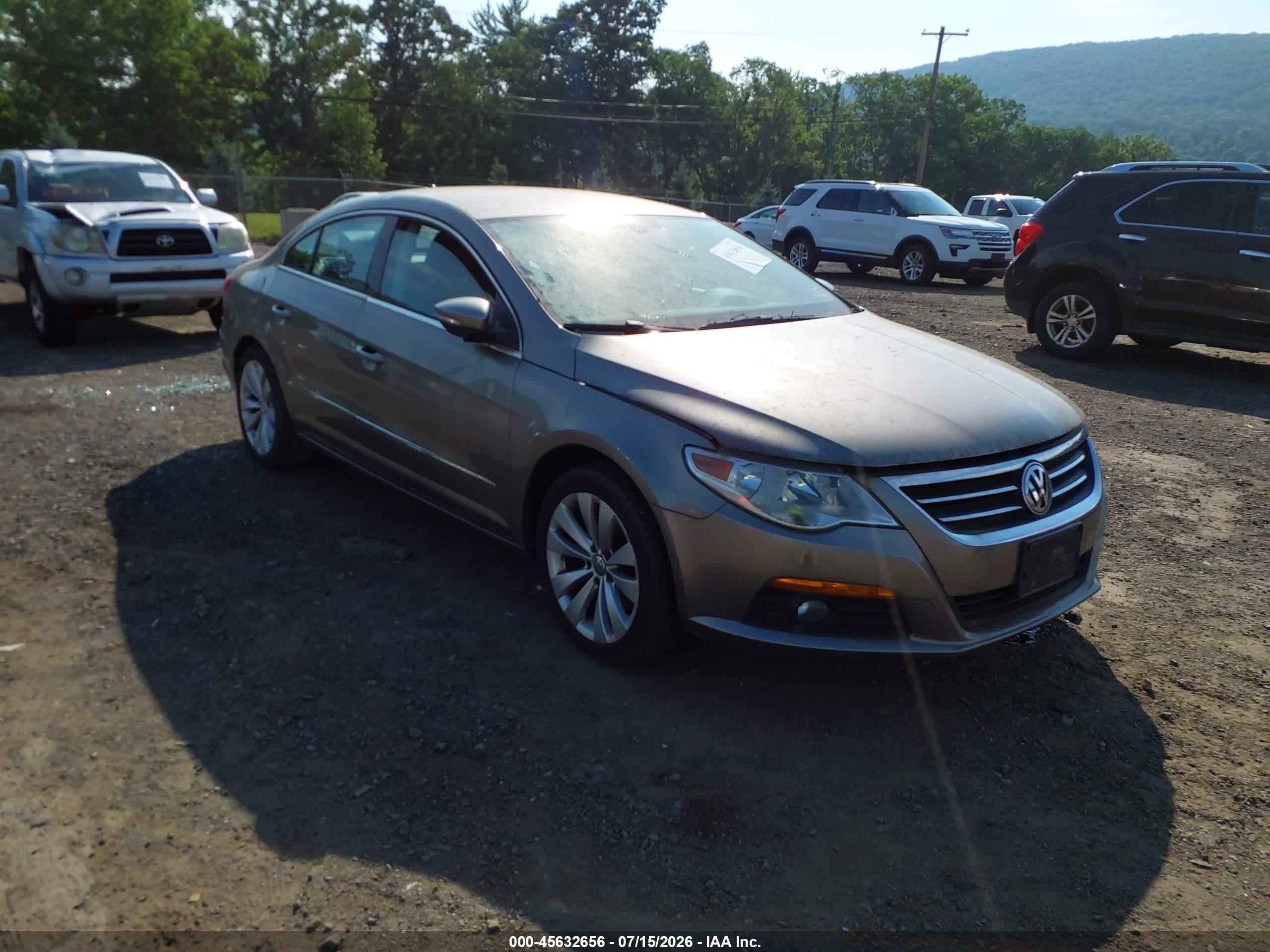 2009 Volkswagen CC Sport, VIN WVWML73C49E531158 — Normal wear