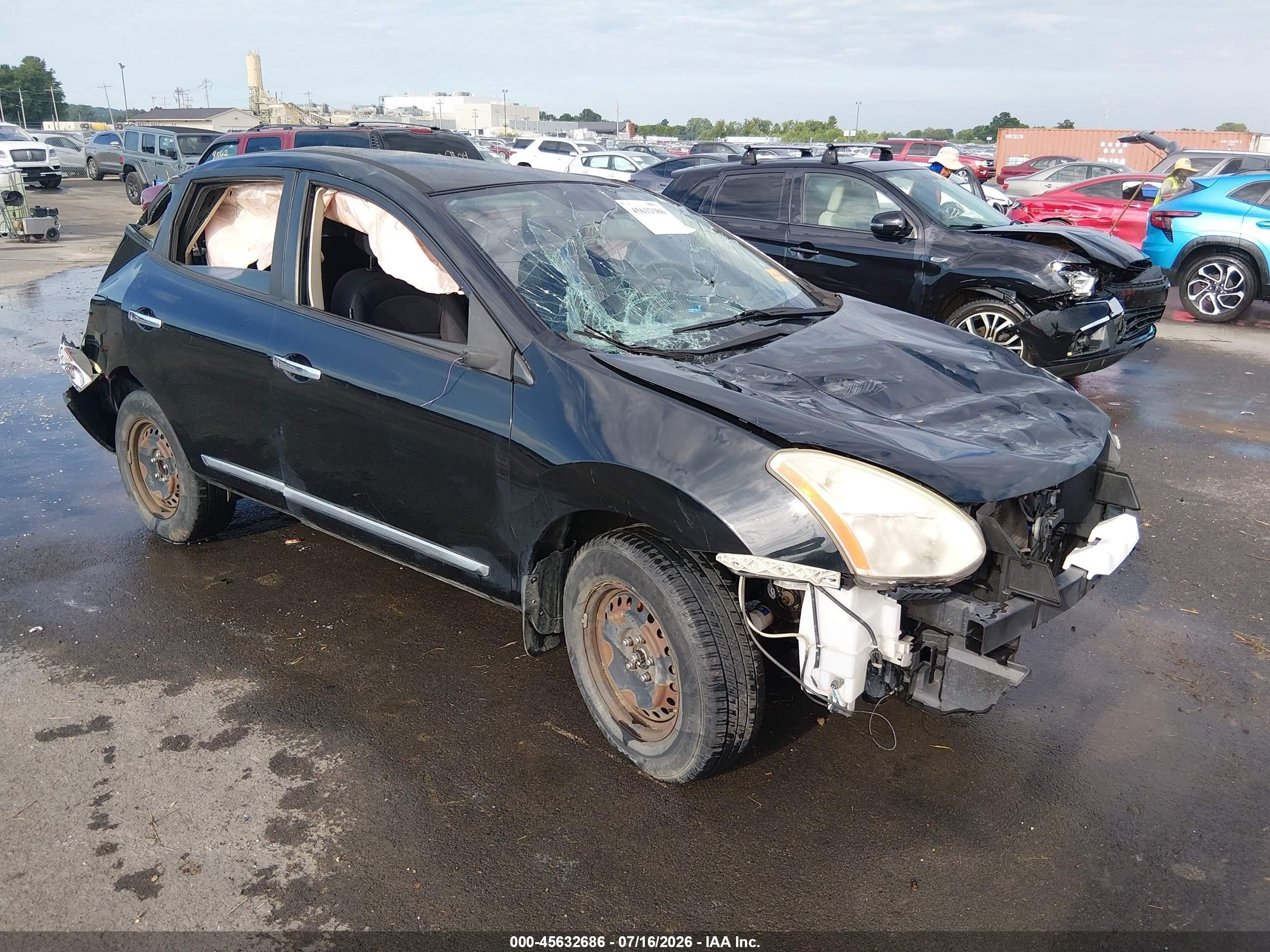 2011 Nissan Rogue SV, VIN JN8AS5MT0BW166880 — Rollover