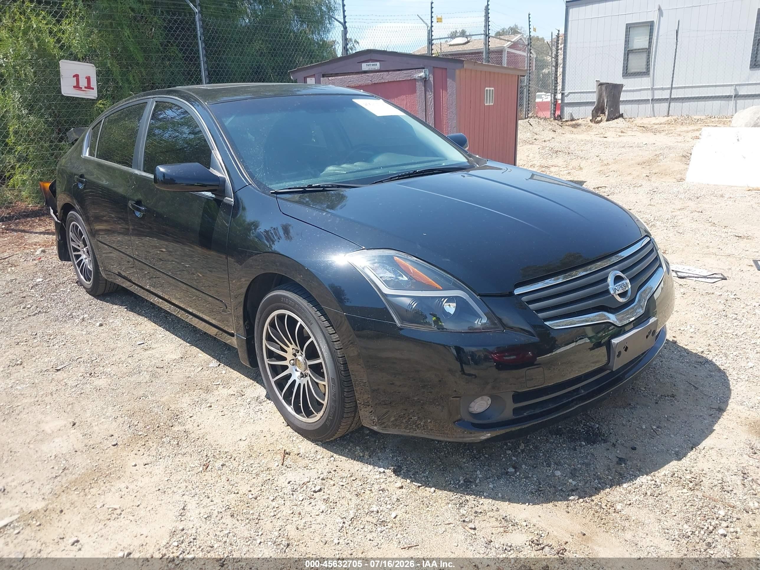 2008 Nissan Altima SL, VIN 1N4AL21E18C167629 — Rear end