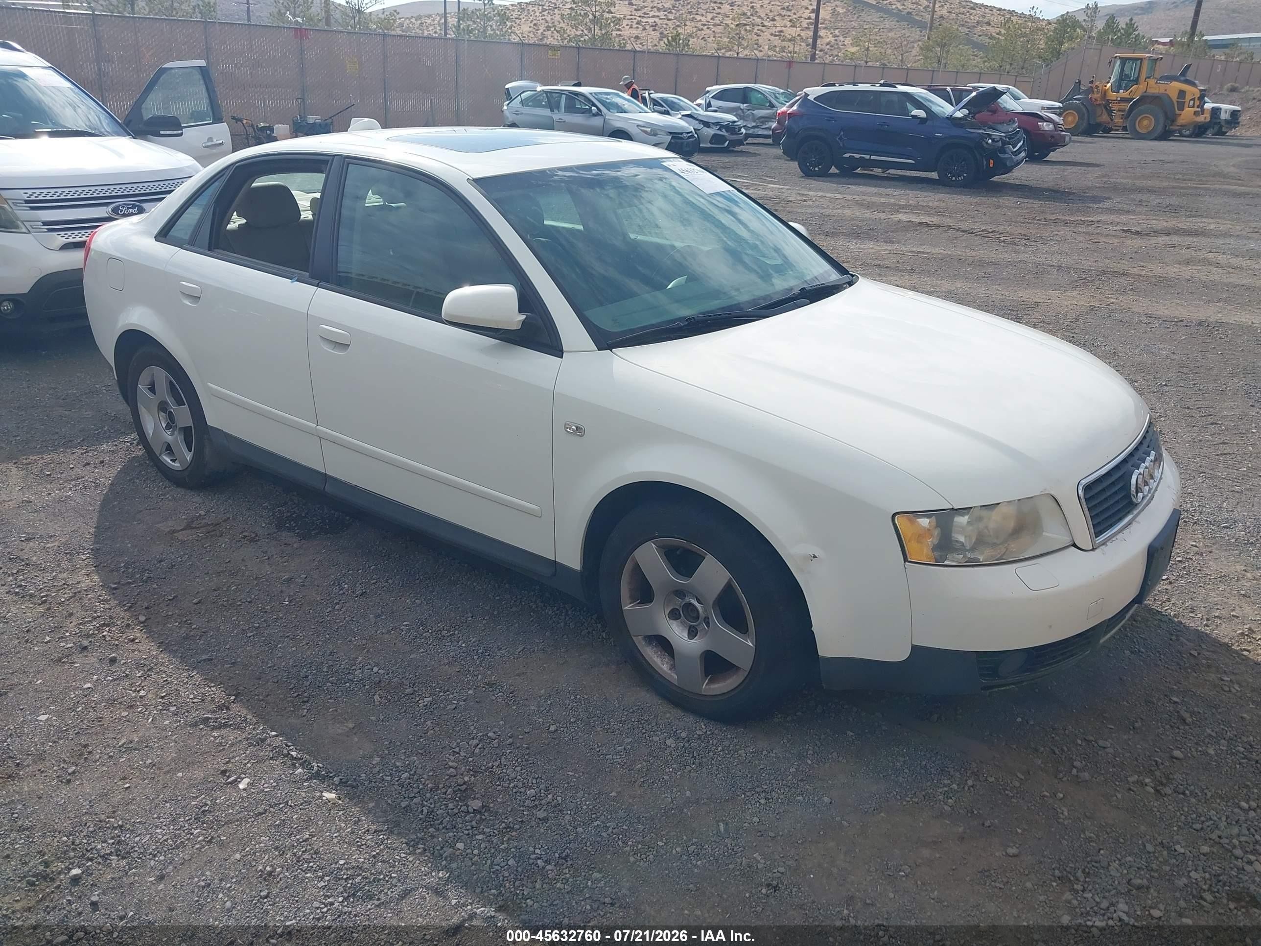 2004 Audi A4 1.8T, VIN WAUJC68E34A094547 — Normal wear