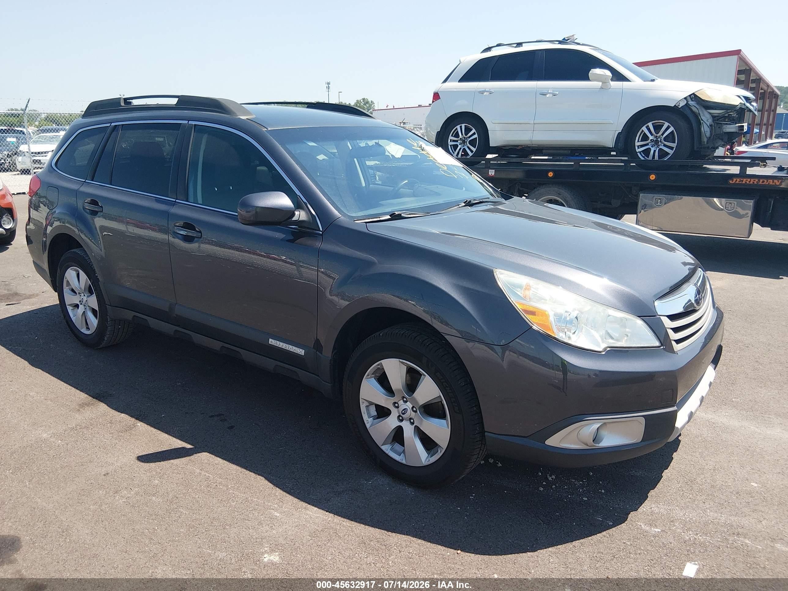 2012 Subaru Outback Limited, VIN 4S4BRCJC4C3256164 — Normal wear