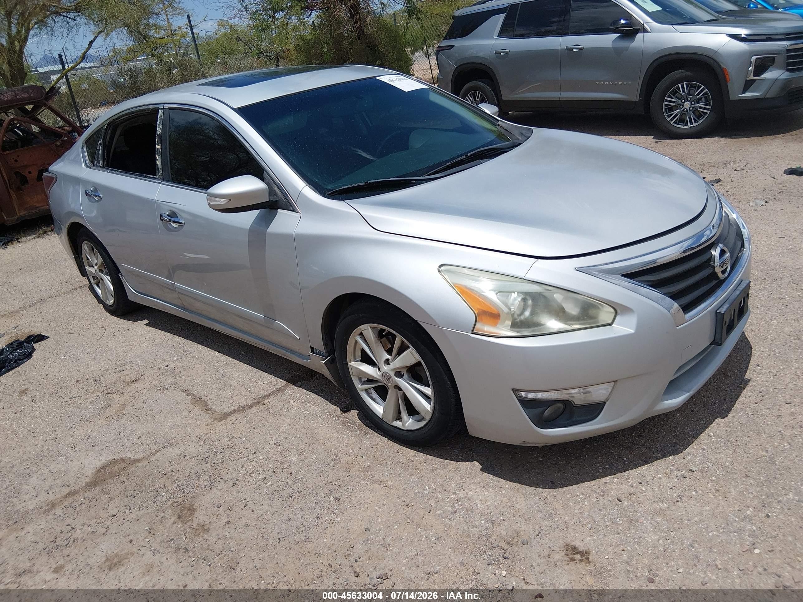 2015 Nissan Altima S, VIN 1N4AL3AP3FN353374 — Side