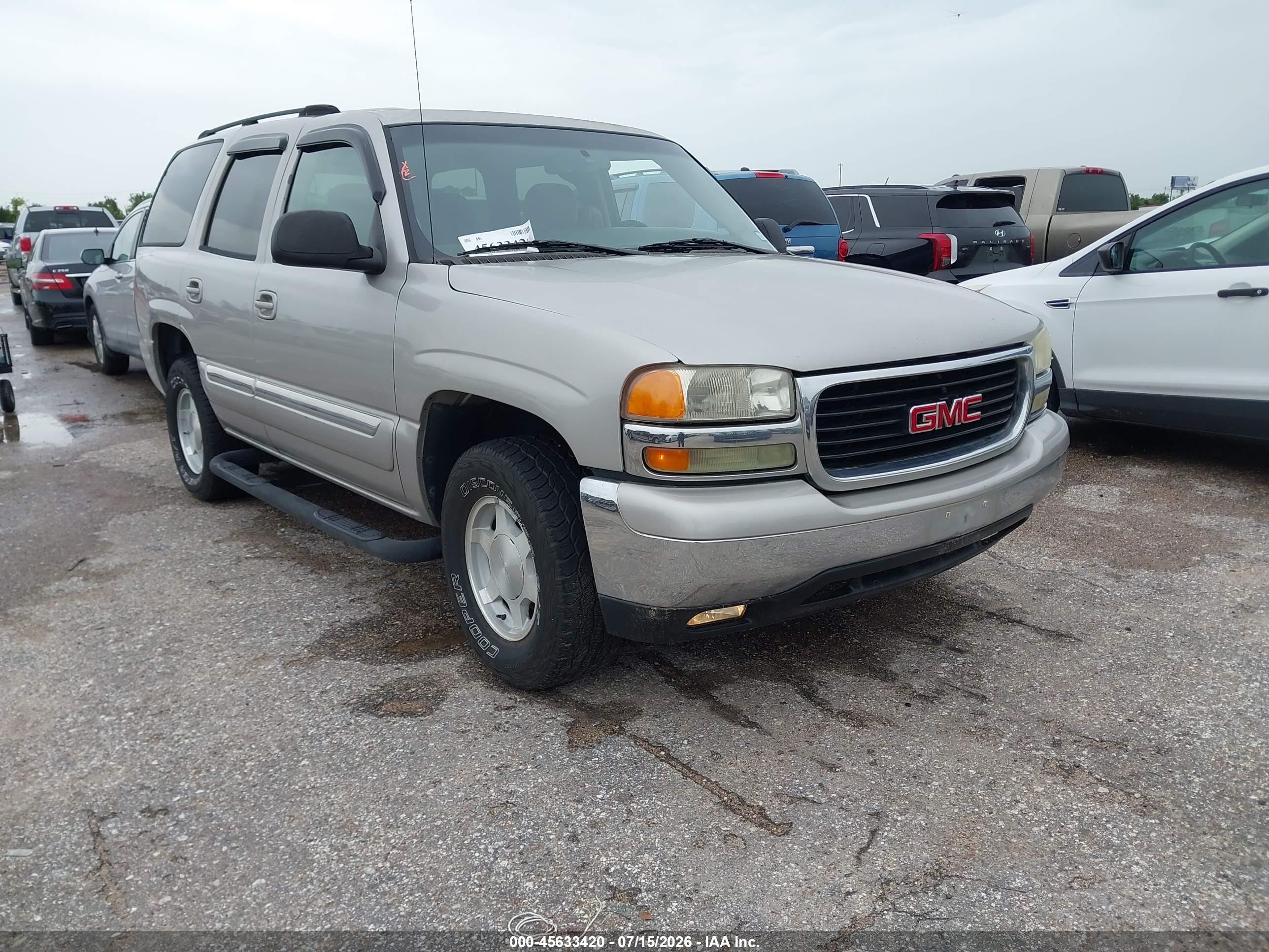 2004 GMC Yukon SLE, VIN 1GKEC13V54R291336 — Normal wear