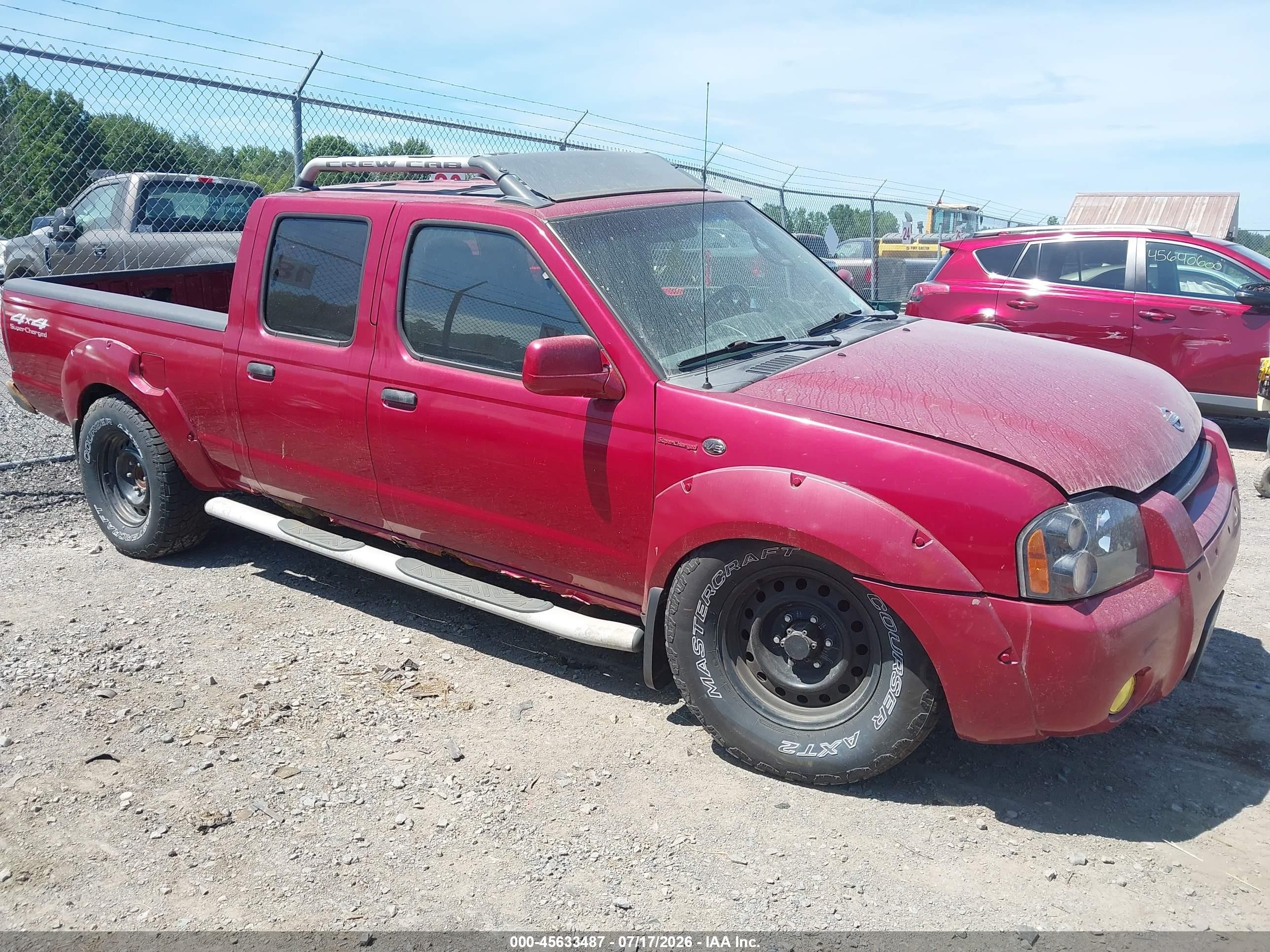 2002 Nissan Frontier SVE SC LB, VIN 1N6MD29Y72C364540 — Normal wear