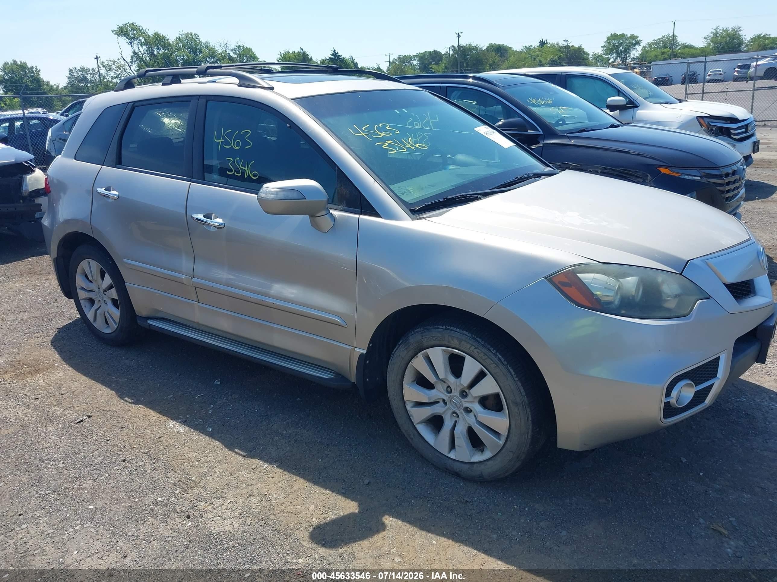 2010 Acura RDX, VIN 5J8TB1H2XAA007926 — Normal wear