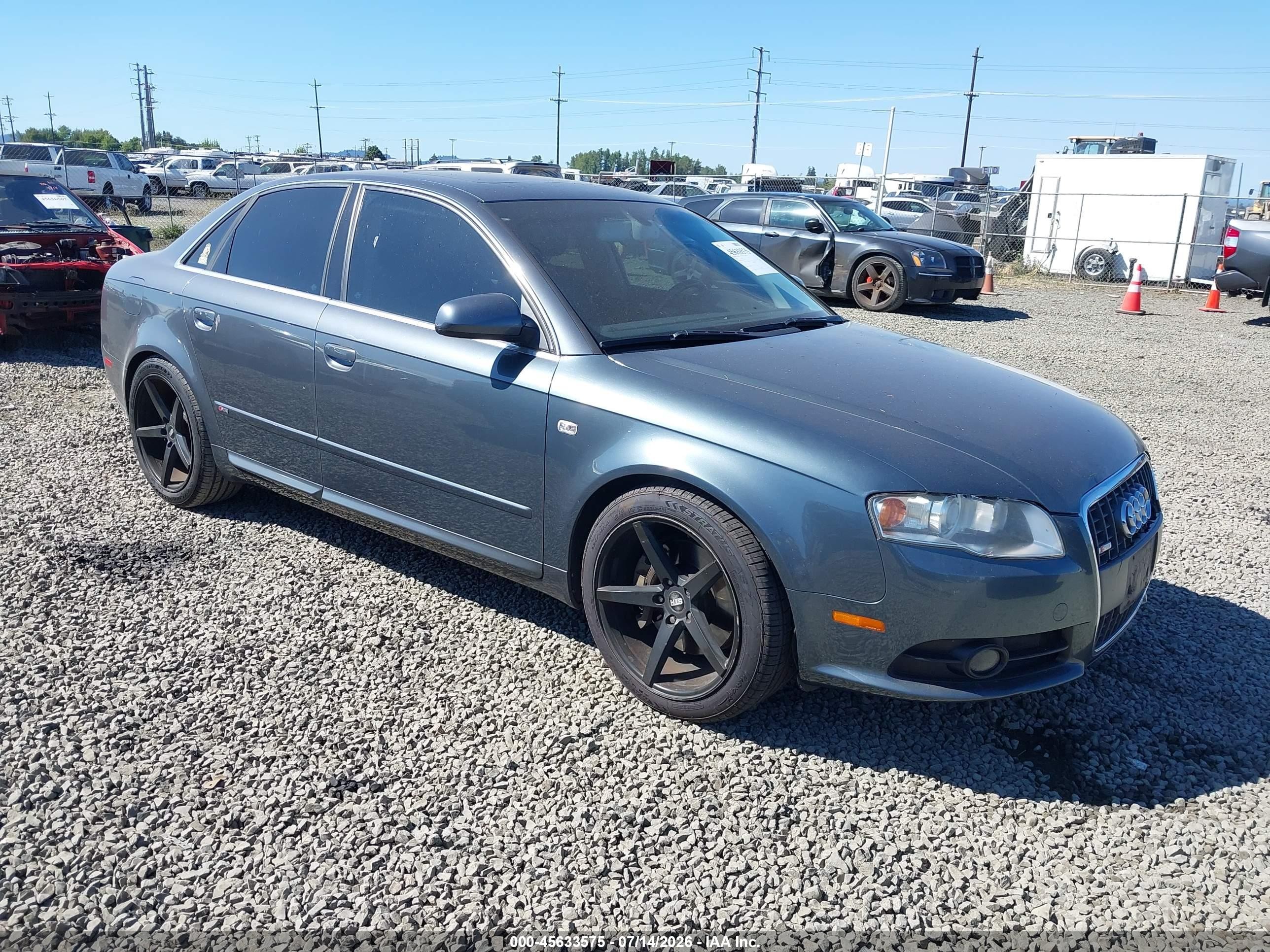 2006 Audi A4 2.0T, VIN WAUBF78EX6A250250 — Обычный износ