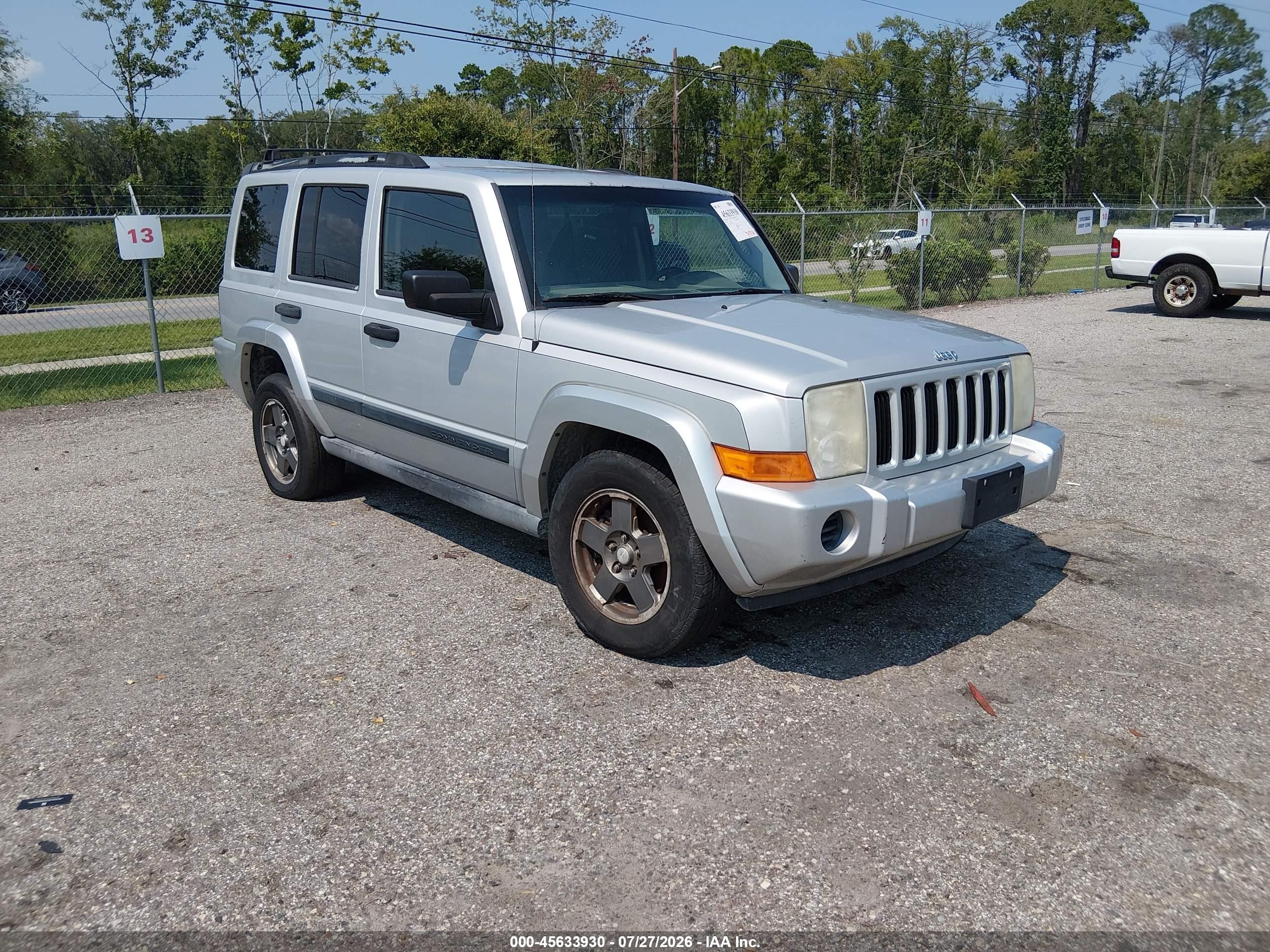 2006 Jeep Commander, VIN 1J8HG48N66C230809 — Обычный износ