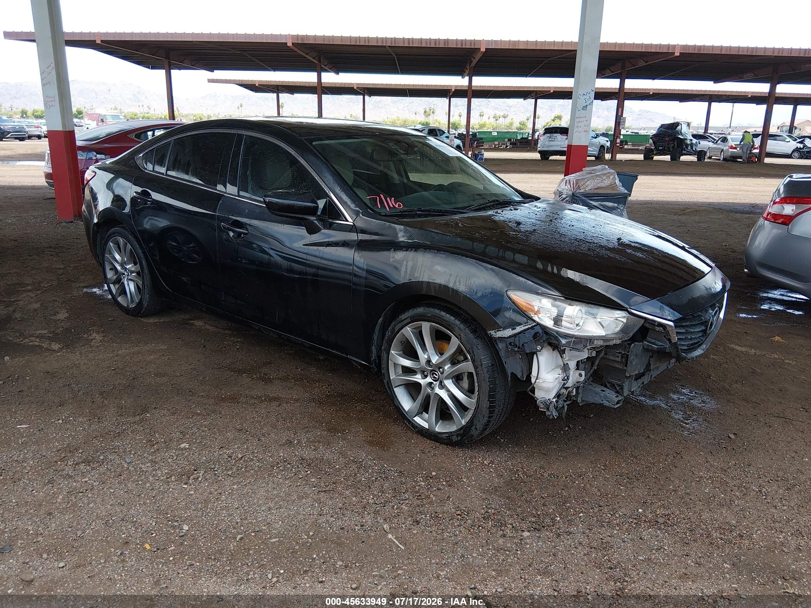 2014 Mazda 6 i Grand Touring, VIN JM1GJ1W65E1151379 — Normal wear