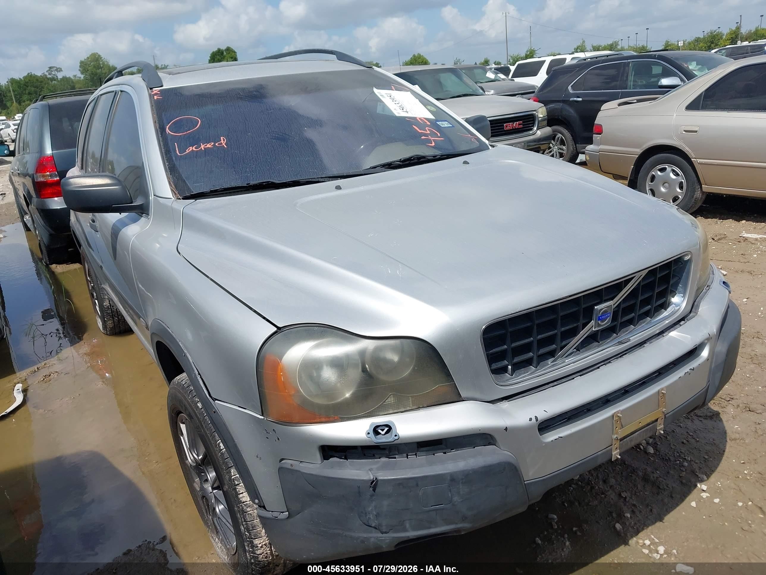 2004 Volvo XC90, VIN YV1CZ91H341035685 — Обычный износ