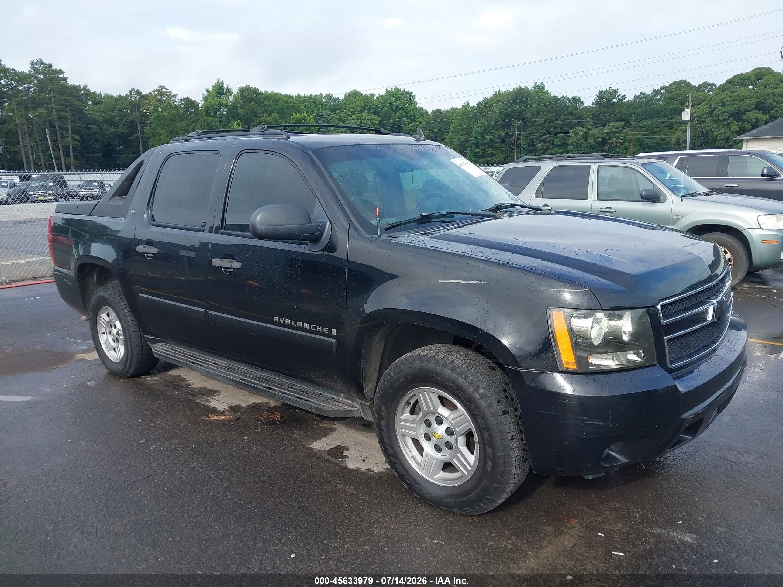 2008 Chevrolet Avalanche 3LT, VIN 3GNEC12048G160171 — Normal wear